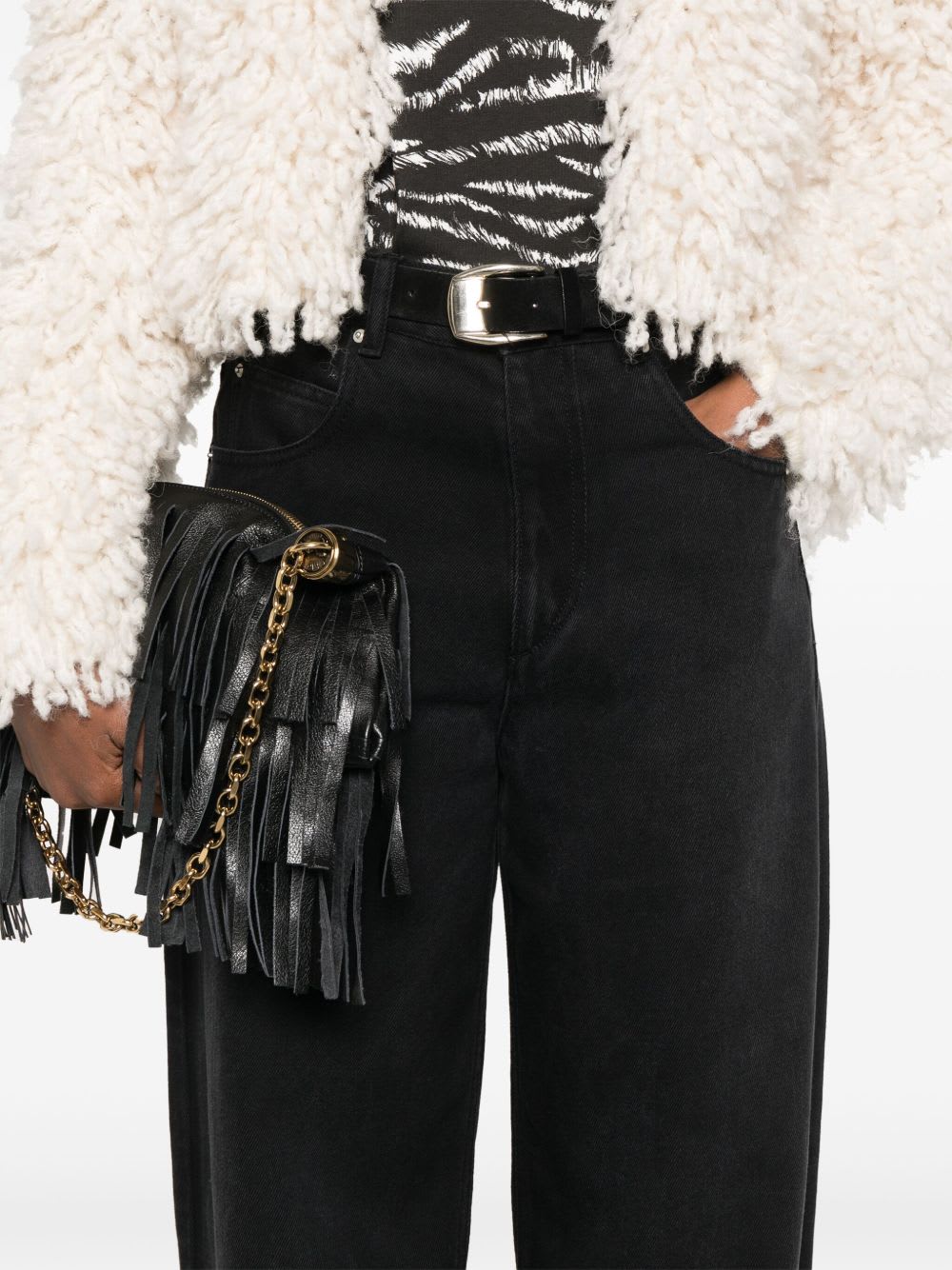 Isabel Marant - Jenny Straight Leg Jeans In Black