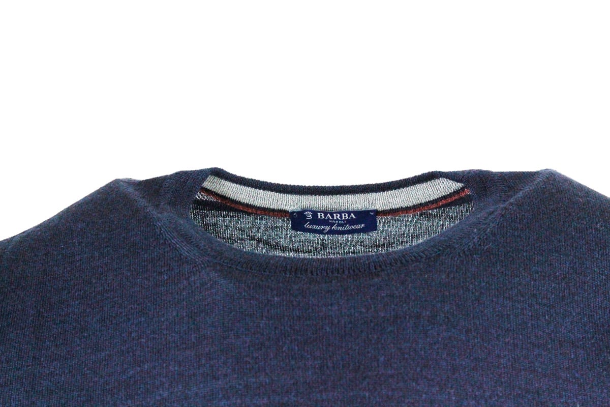 Shop Barba Napoli Sweater In Blue