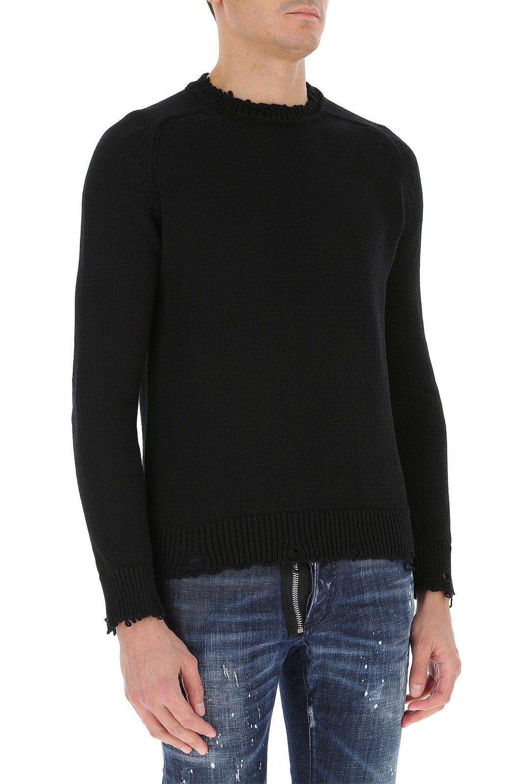 Saint Laurent Destroyed Knit Sweater | Smart Closet
