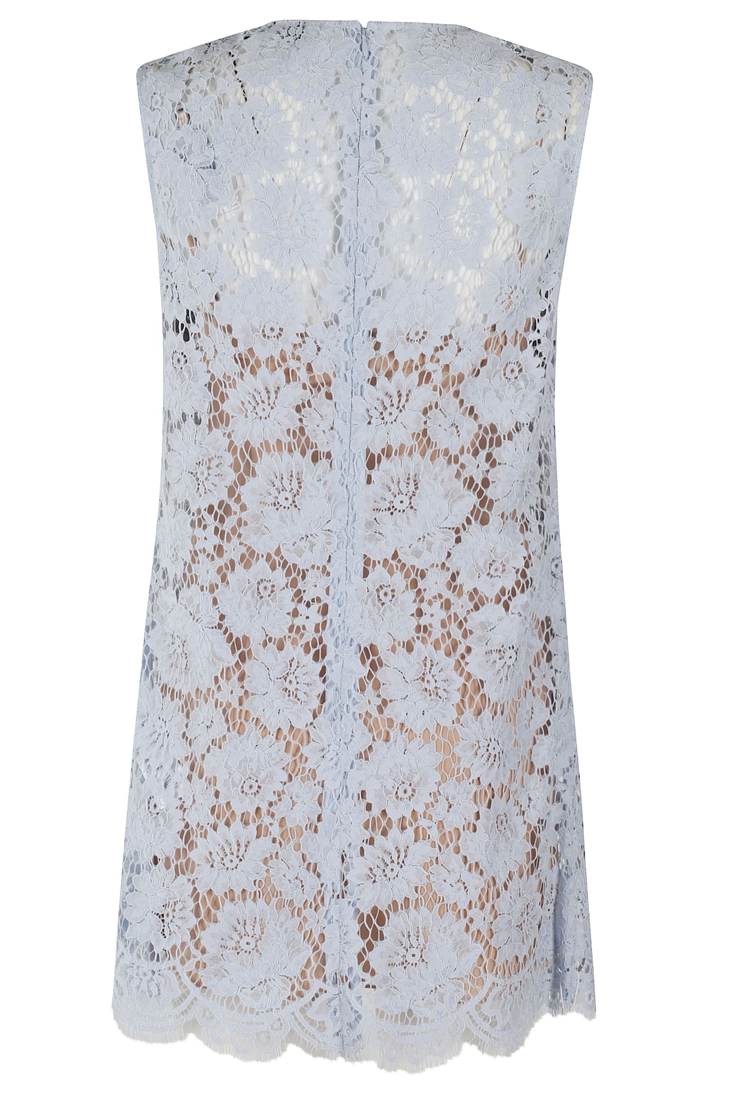 Shop Self-portrait Fine Lace In Blue