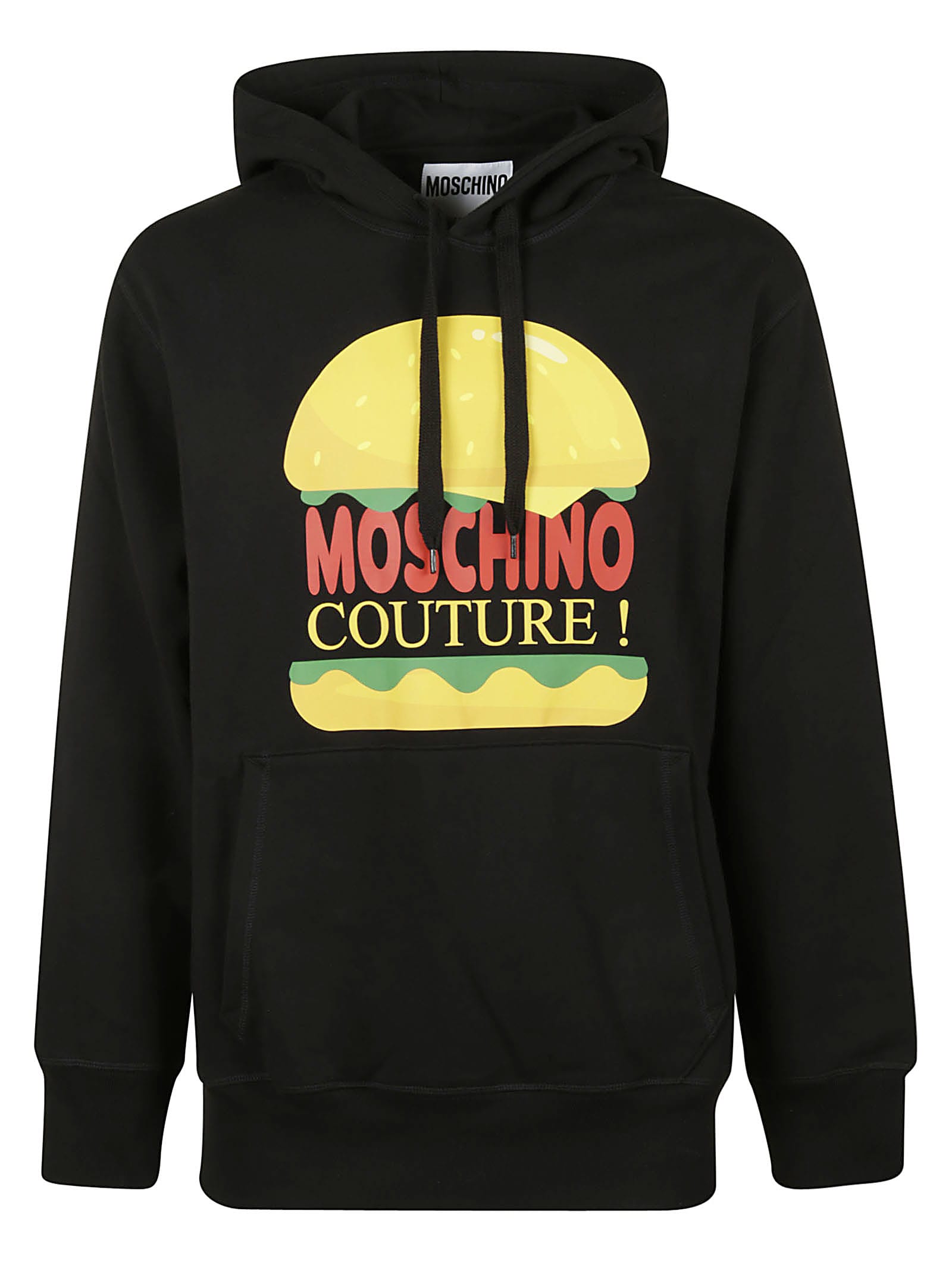 Moschino Burger Couture Logo Hoodie