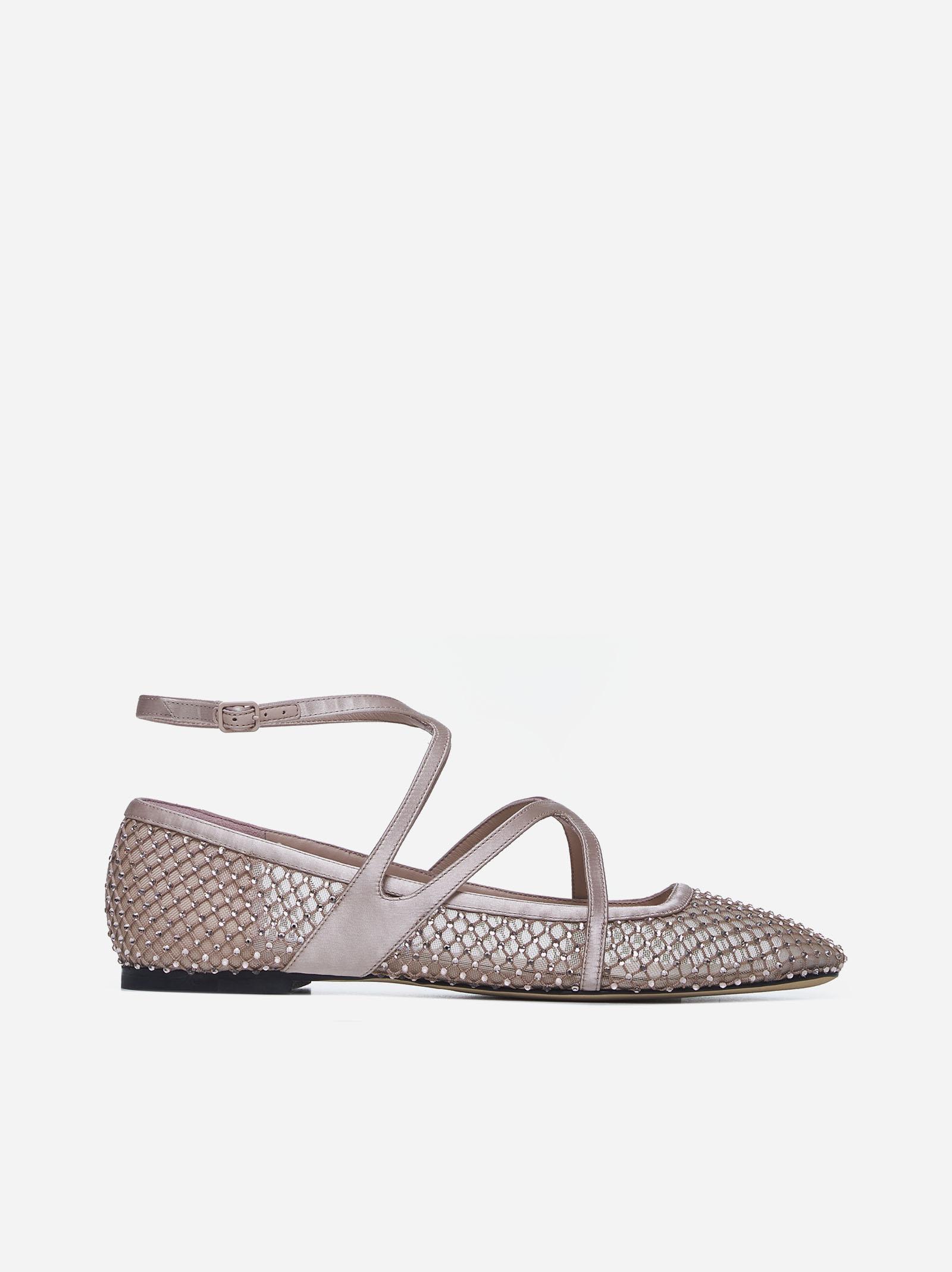 astoria Rhinestone Ballet Flats