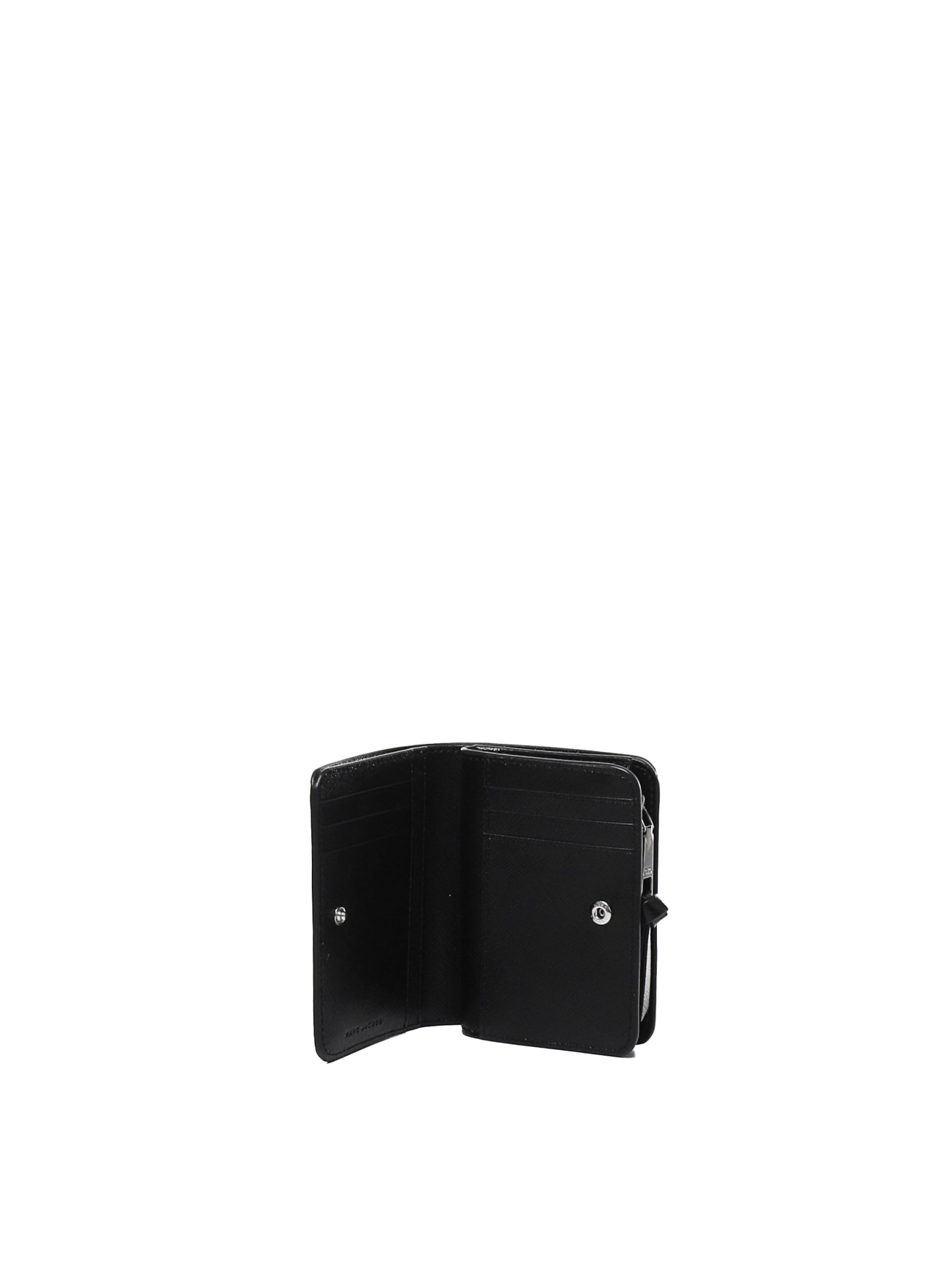 Marc Jacobs The Utility Snapshot Wallet In Black/white