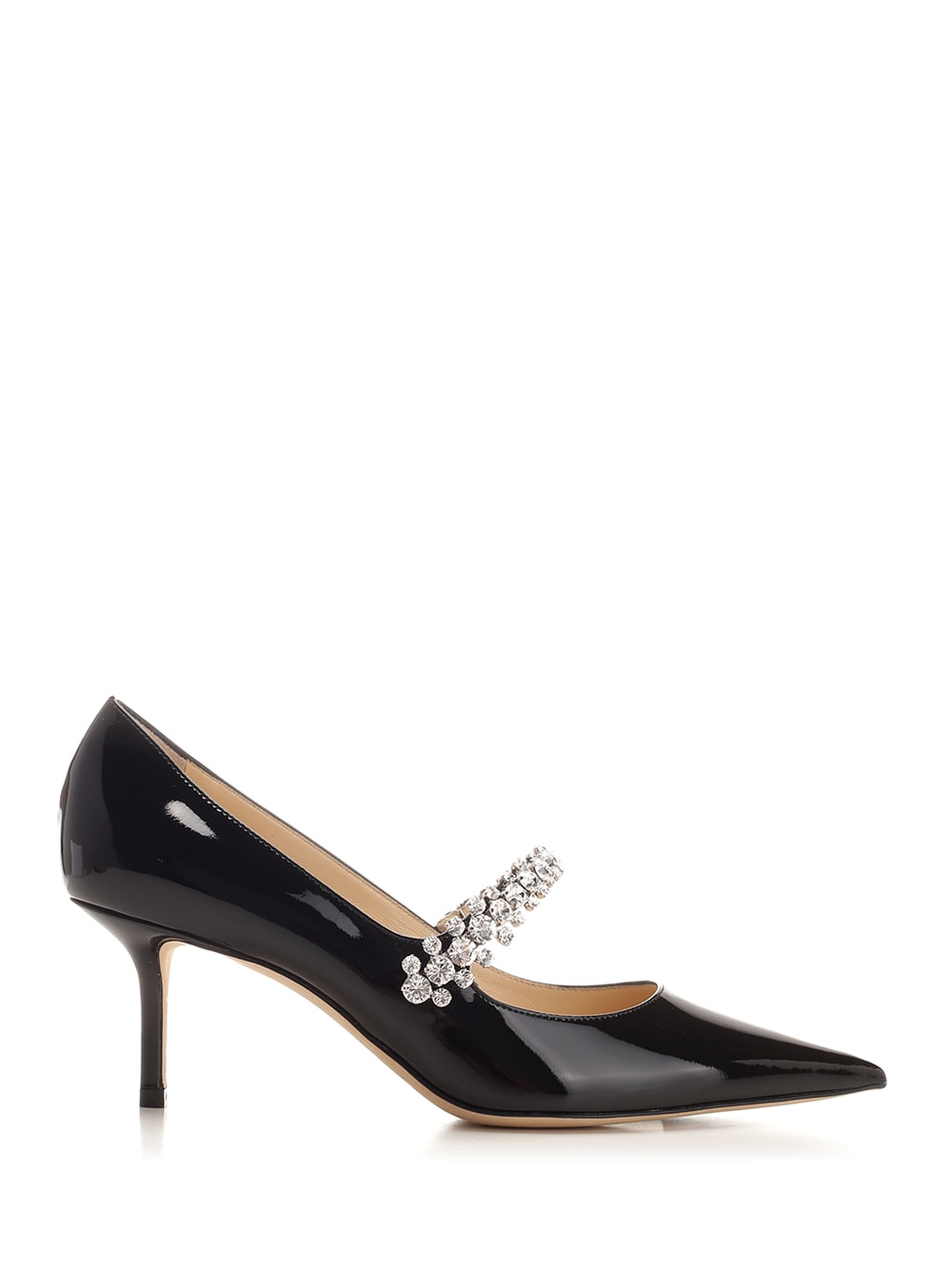 bing Mules In Black Patent Leather