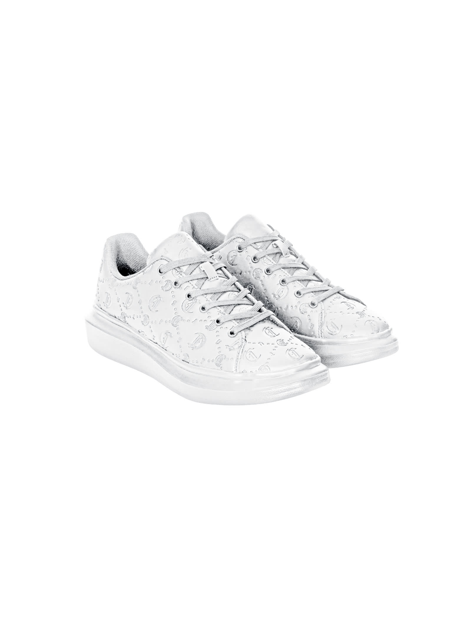 Just Cavalli Sneakers In White