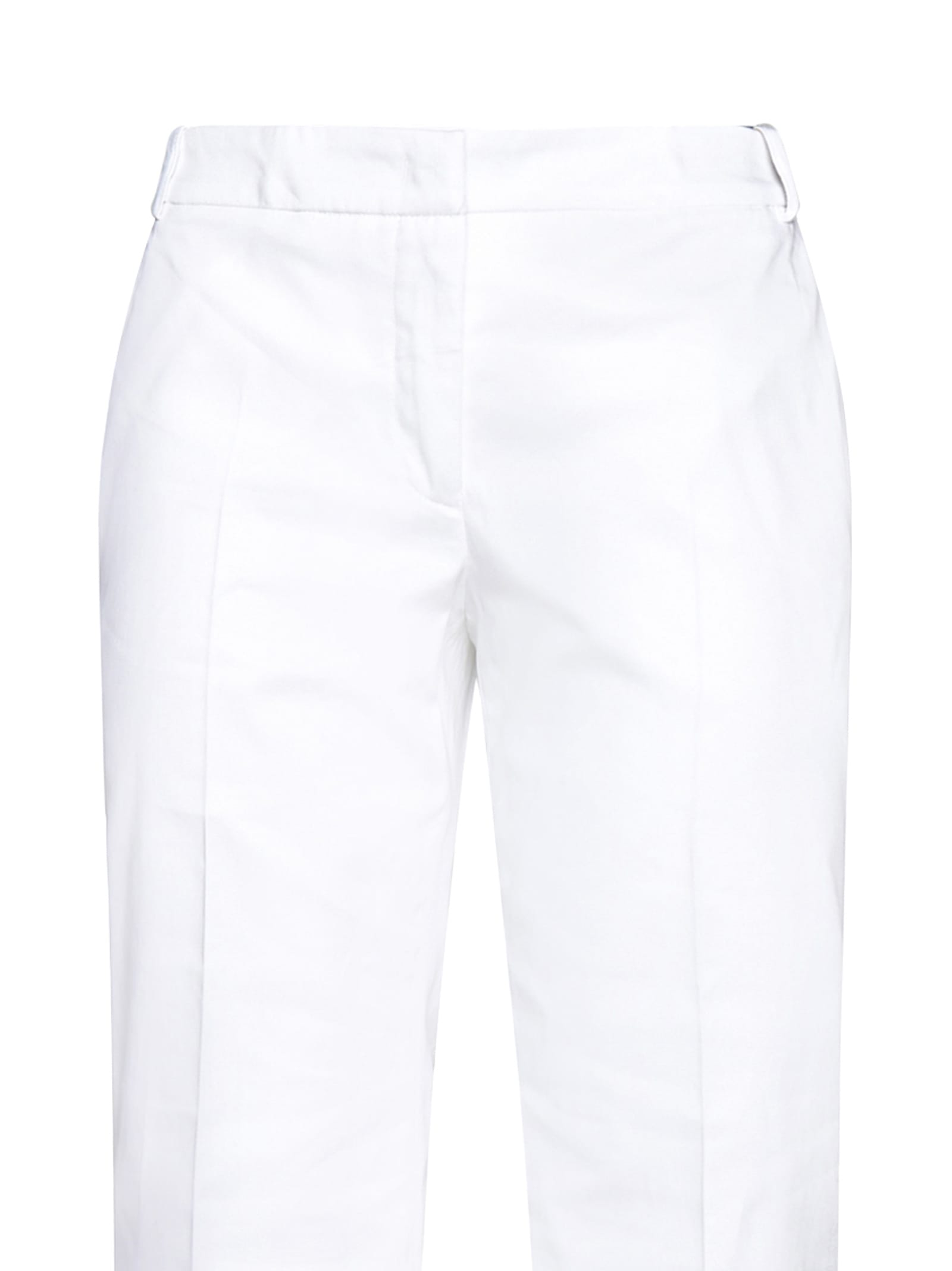 Shop Giorgio Grati Pants In Bianco