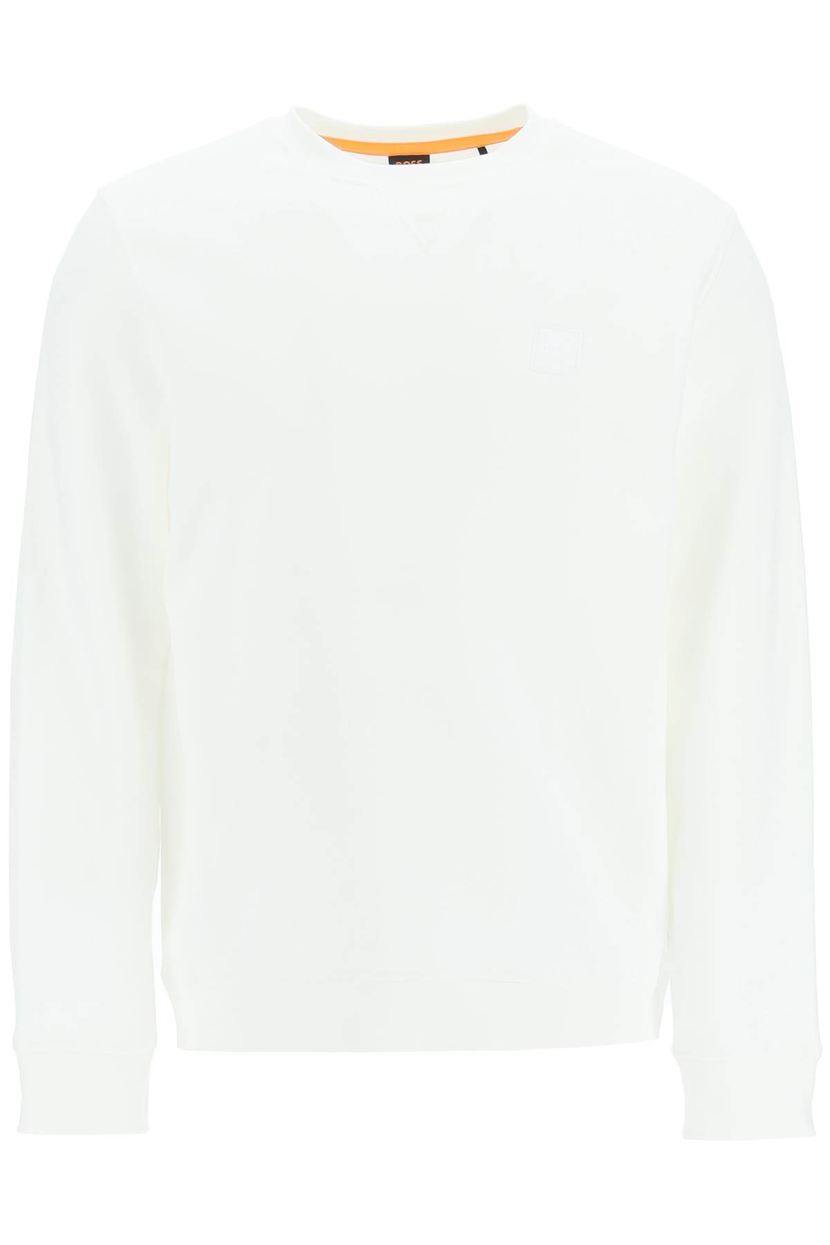 Hugo Boss Full Zip Sweatshirt With Logo Patch
