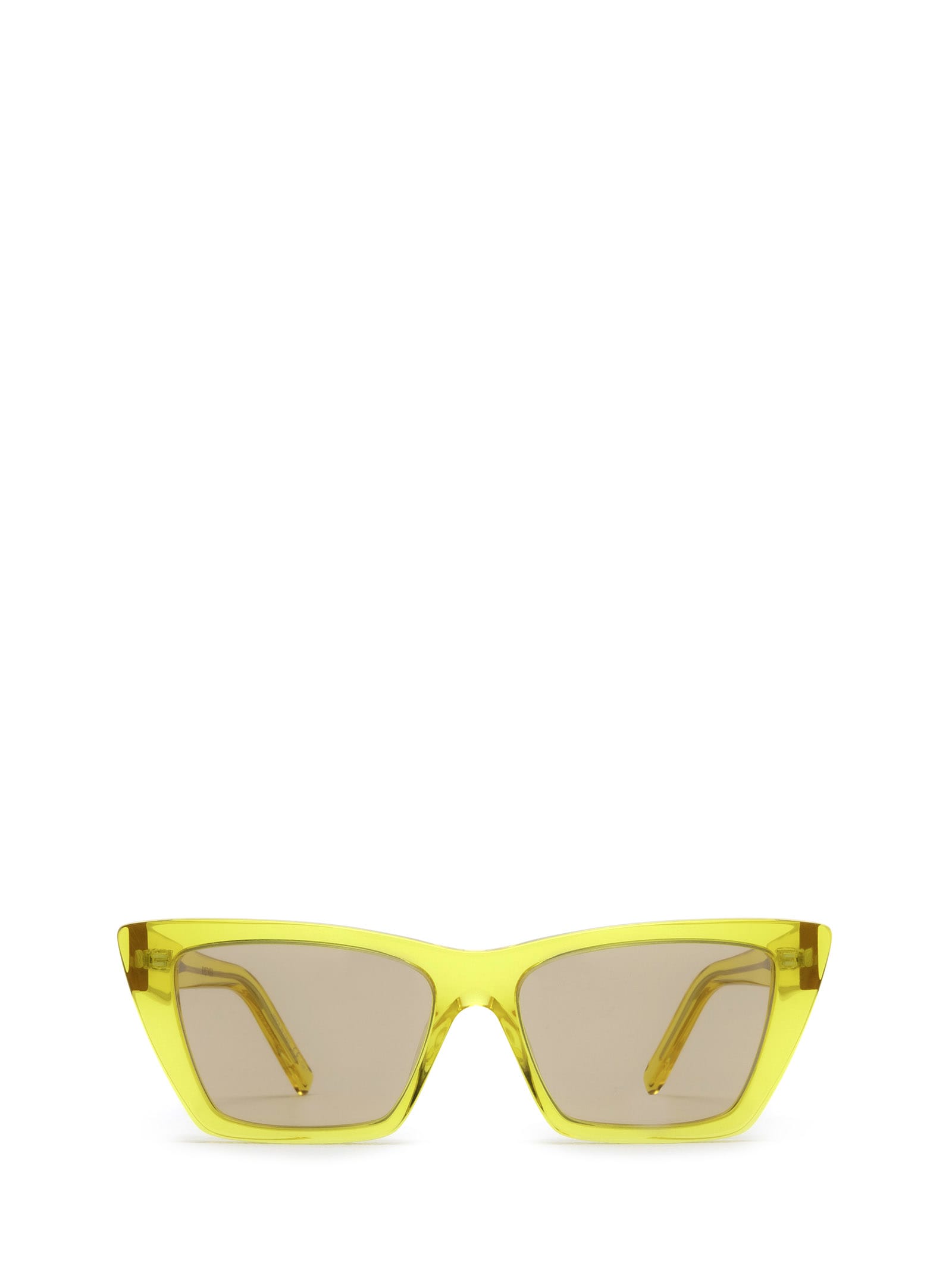 Saint Laurent Eyewear Sl 276 Yellow Sunglasses