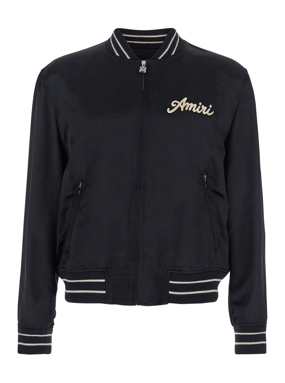 Amiri Club  Bomber Jacket In Black