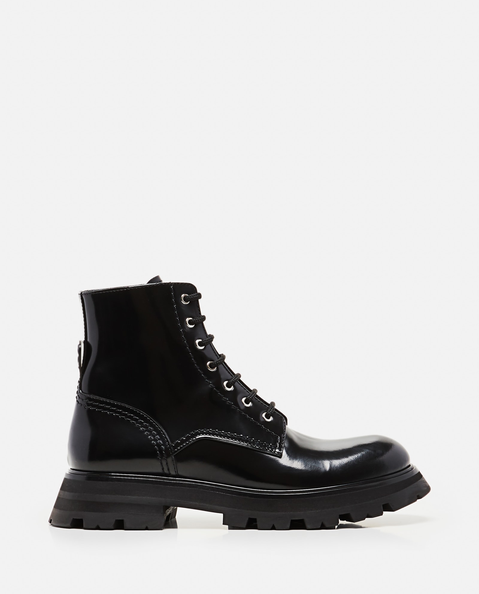 Laced Combat Boots