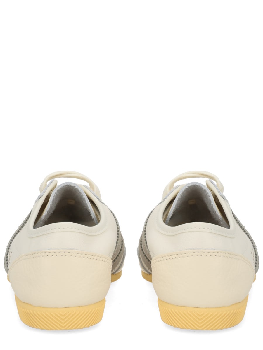 Adidas Originals Japan Decon W Perforated Suede-trimmed Leather Sneakers In White