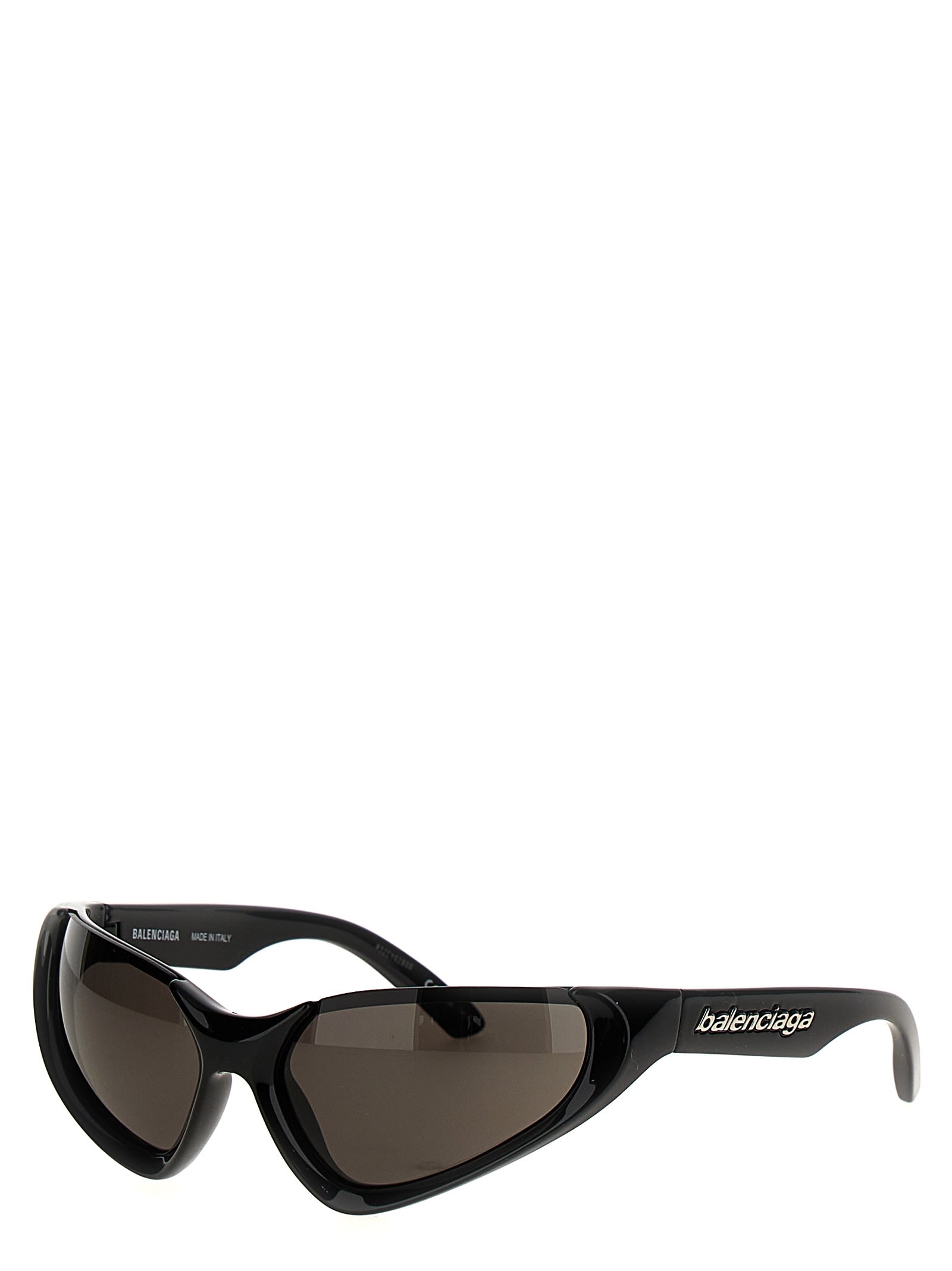 Balenciaga 'xpander Rectangular Full Rim Sunglasses' In Black