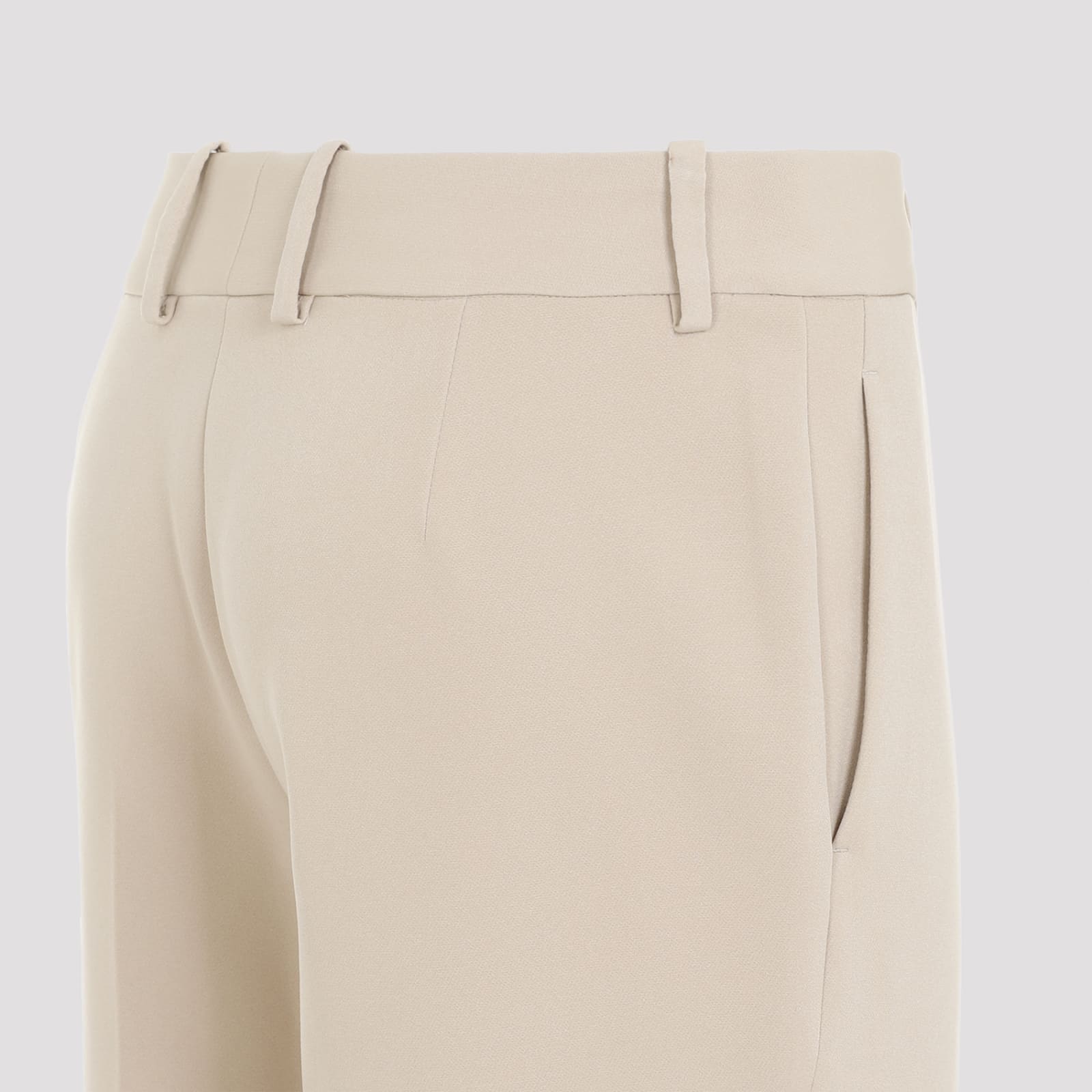 Shop Ermanno Scervino Pants In Oyster