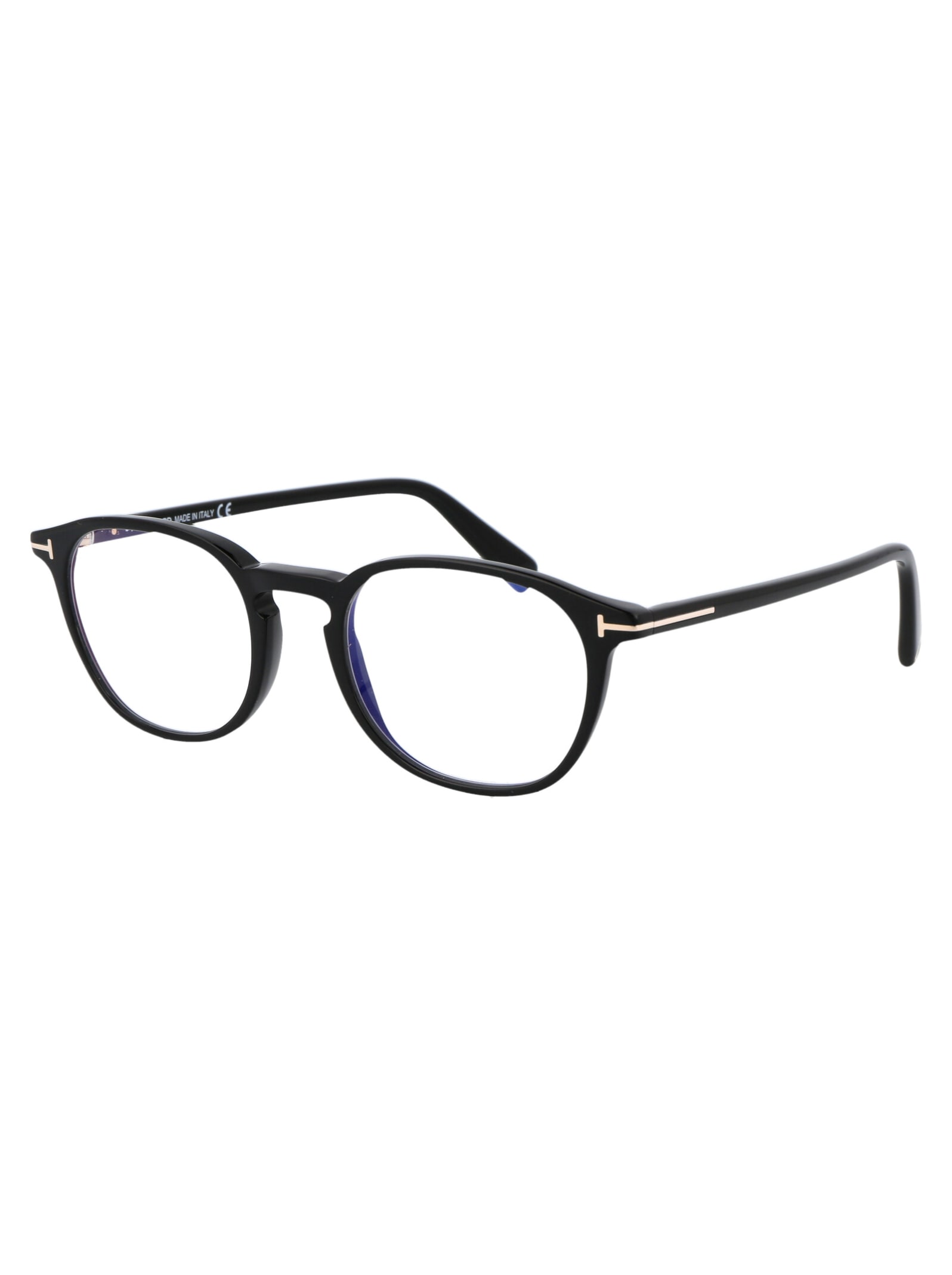 Shop Tom Ford Ft5583/v Glasses In 001 Black