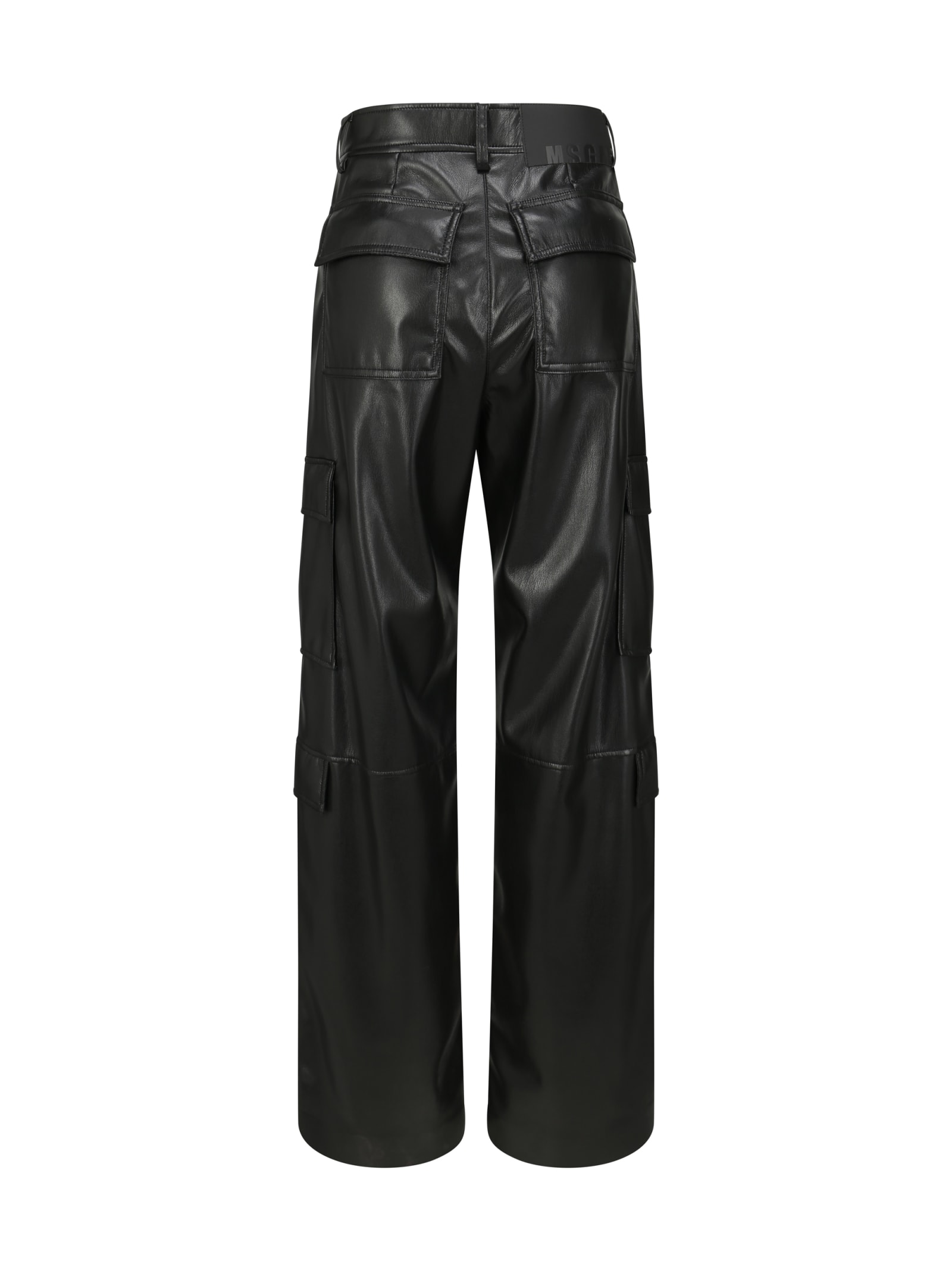 Shop Msgm Pants In Unica