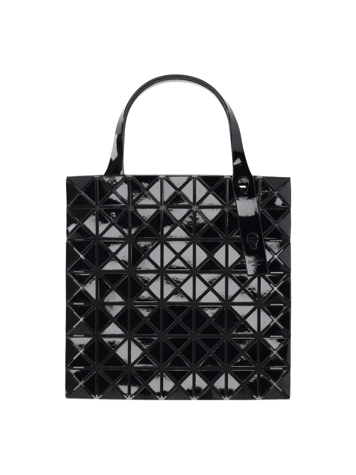 Shop Bao Bao Issey Miyake Prism Small Tote Bag In Black