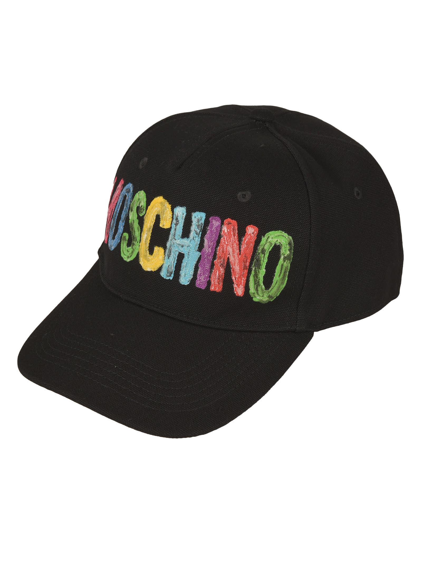 Moschino Multicolored Logo Baseball Cap