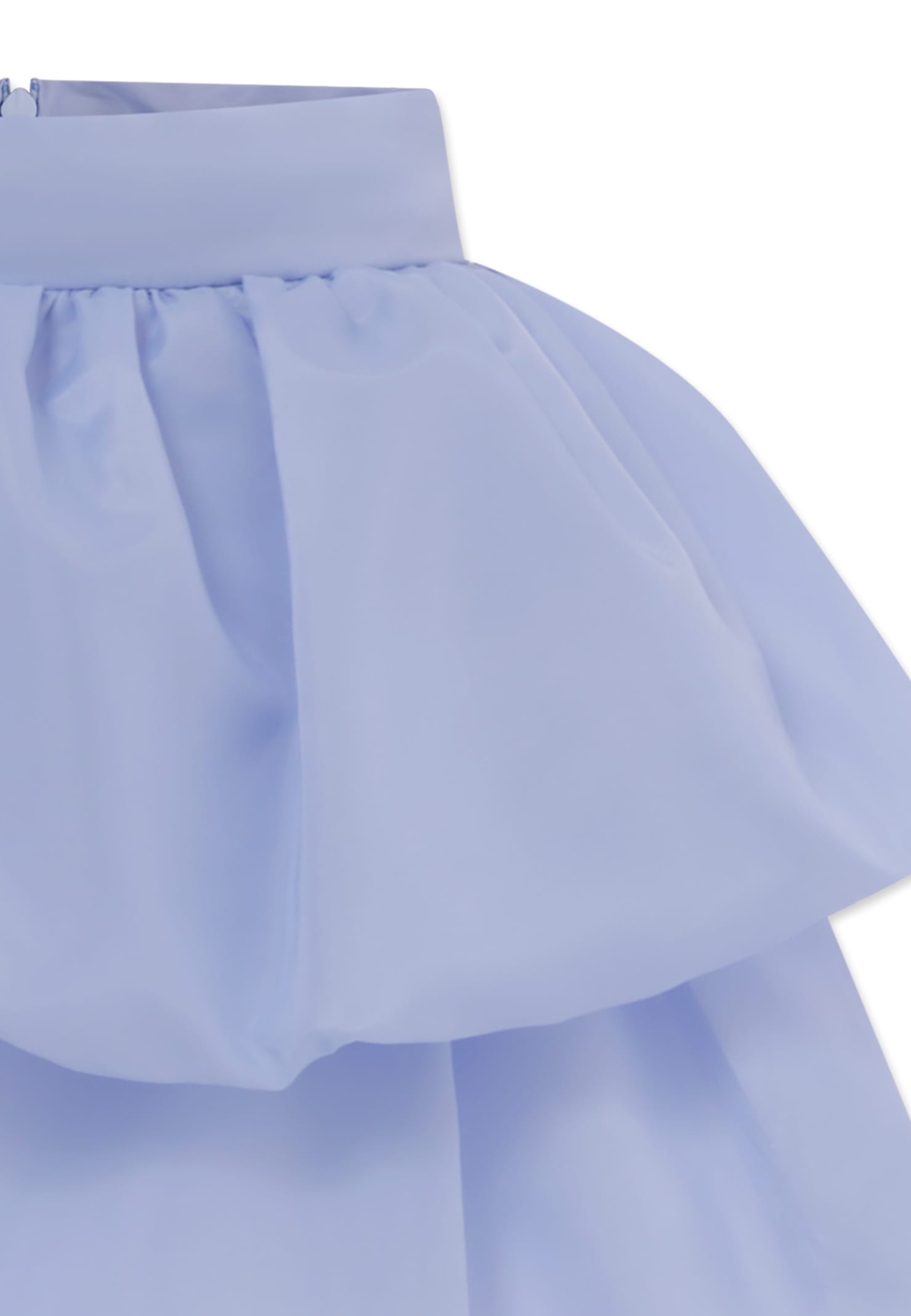 Caroline Bosmans Flared Skirt In Blue