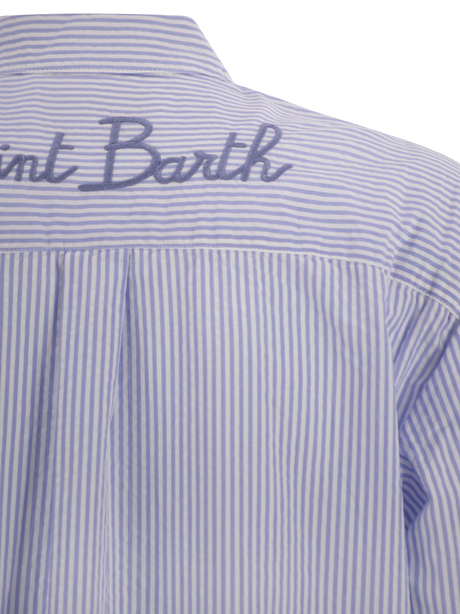 Mc2 Saint Barth Brigitte Seersucker Shirt