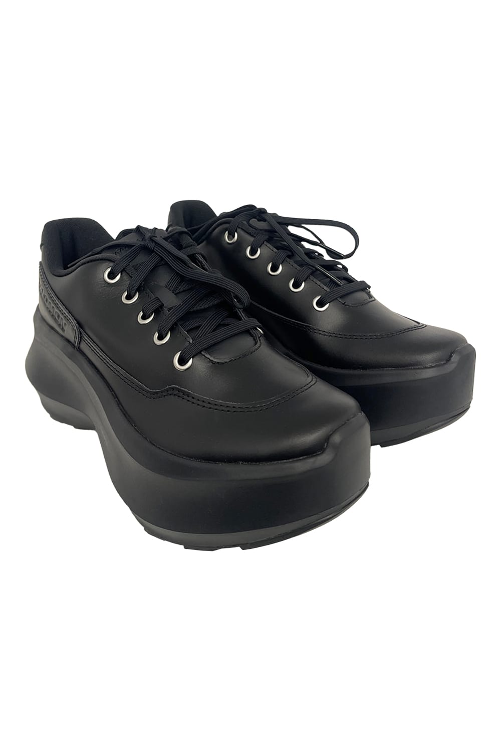 Comme Des Garçons X Salomon Platform In Black