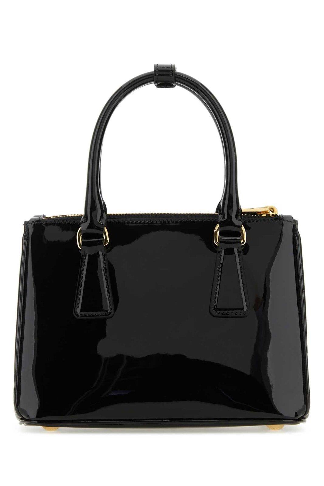 Shop Prada Galleria Handbag In Neror