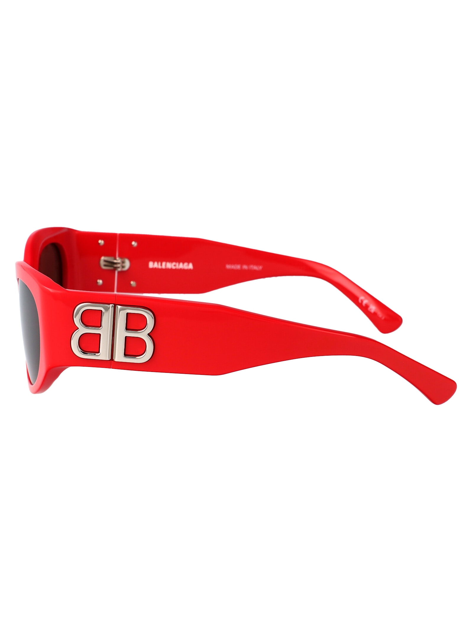 Balenciaga Bb0324sk Sunglasses In Red-red-grey