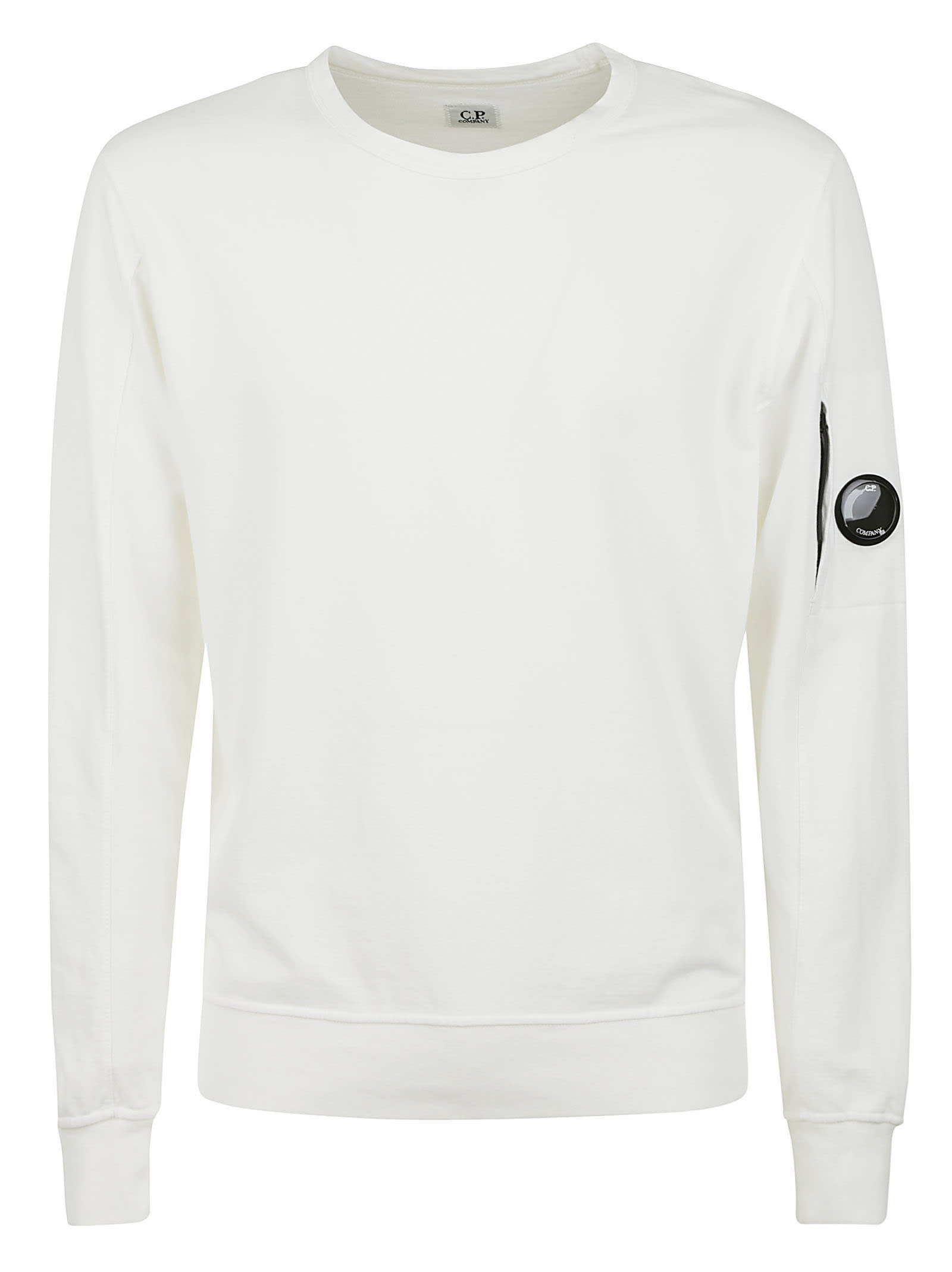 C.P. COMPANY LIGHT FLEECE CREW NECK SWEATSHIRT