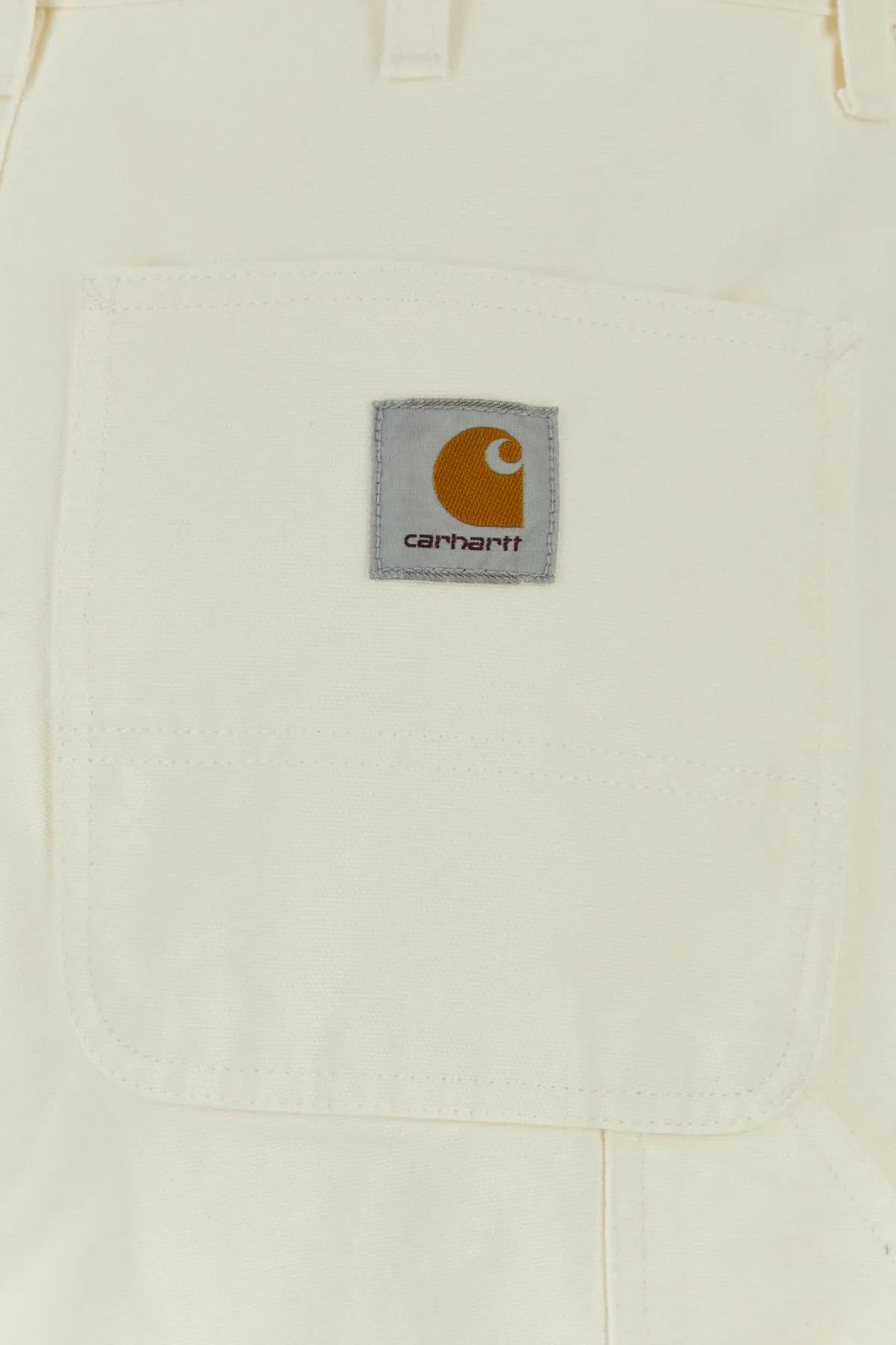 Shop Carhartt White Cotton Single Knee Short