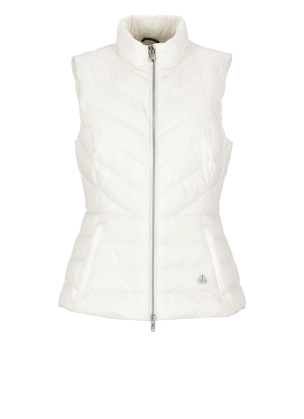 Shop Moose Knuckles Air Down Vest In White