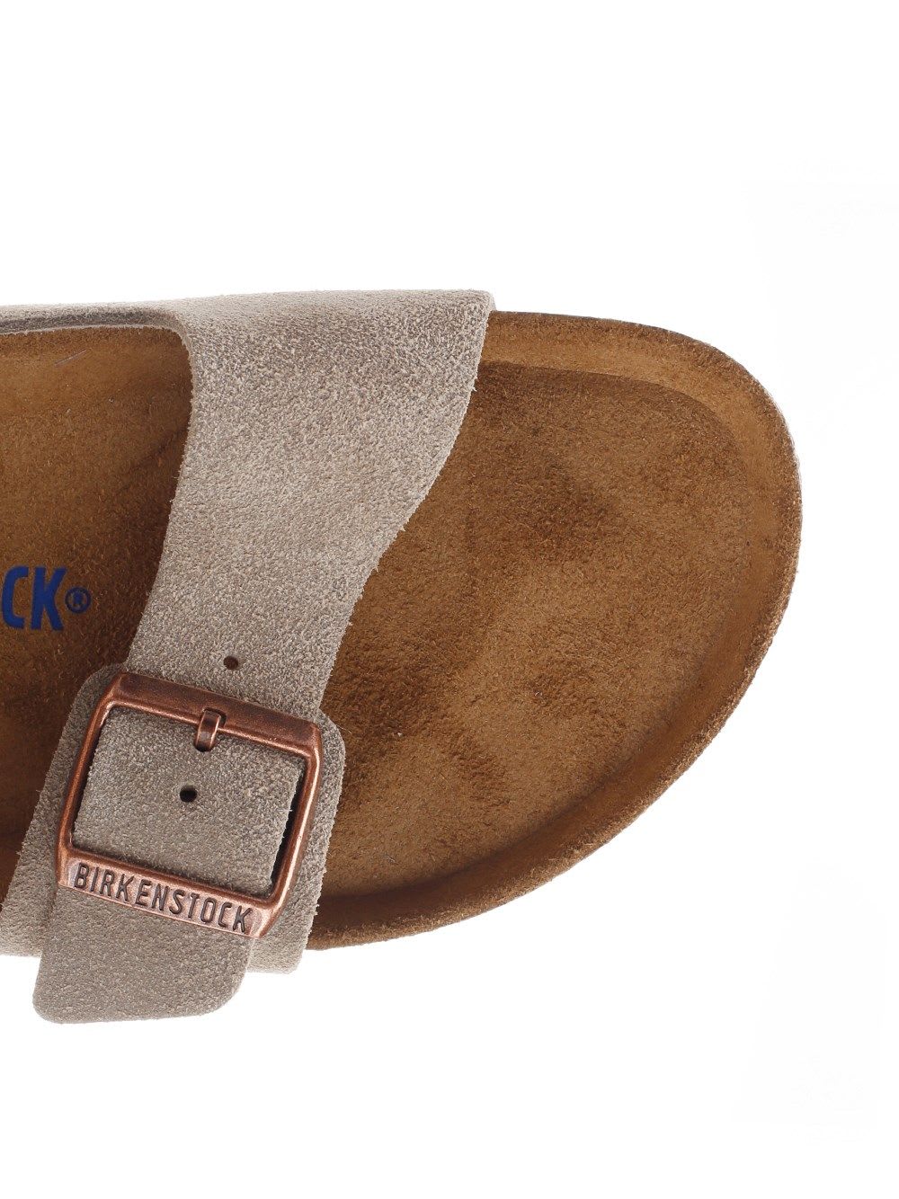Birkenstock Arizona Sandal Bf Nubuck Stone