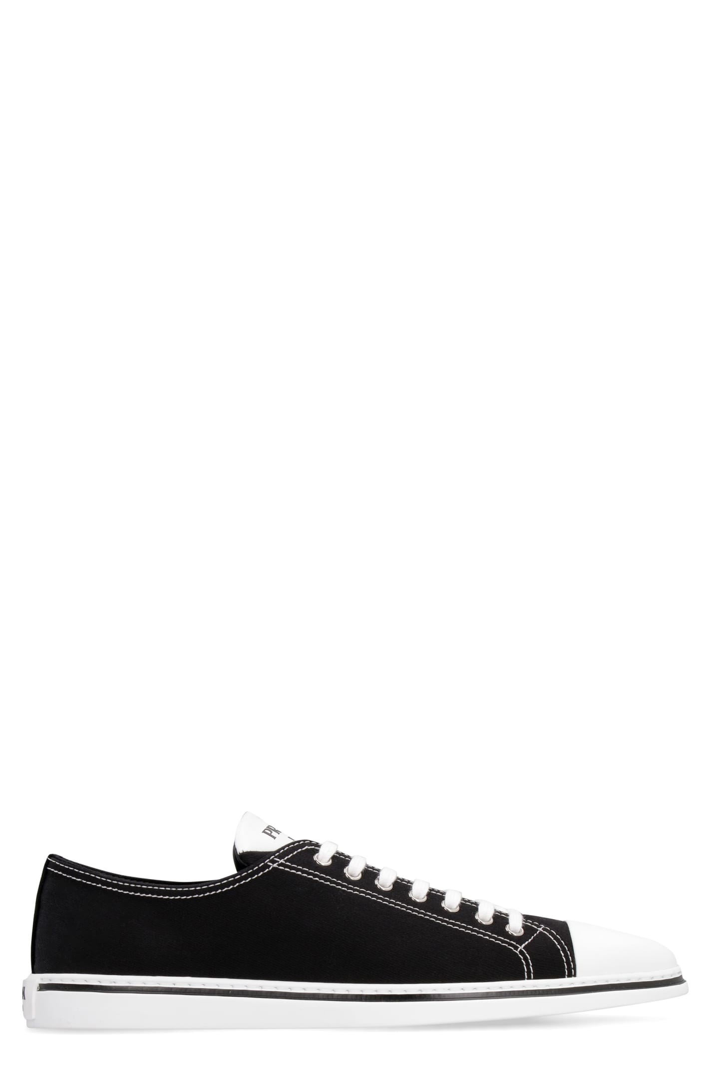 Buy Prada Fabric Low-top Sneakers online, shop Prada shoes with free shipping