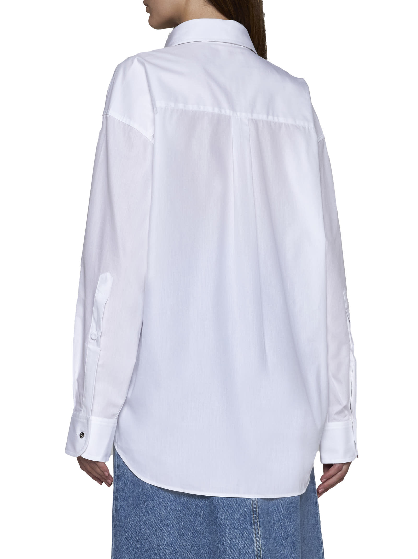 Shop Stella Mccartney Shirt In Pure White