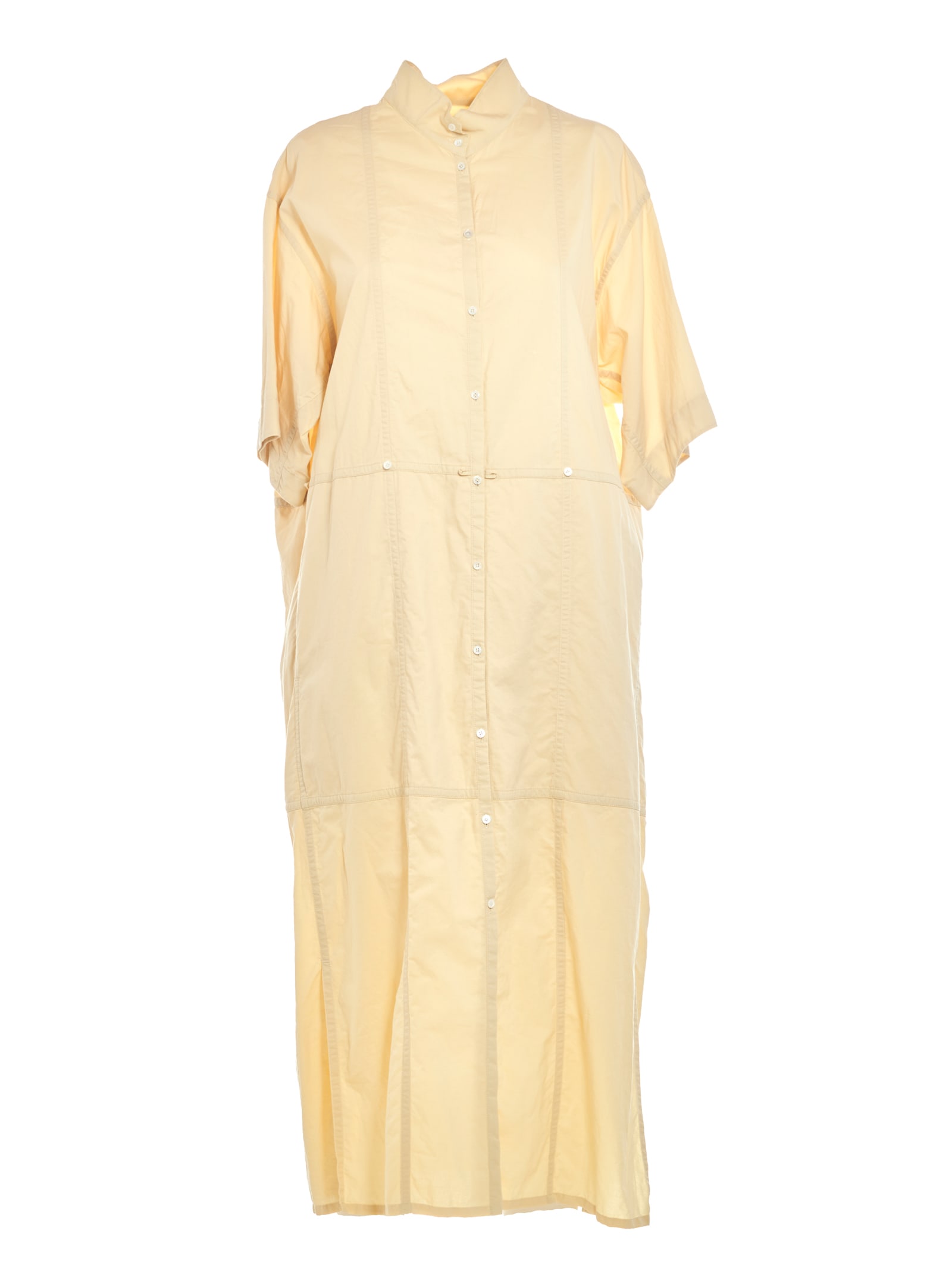 Lemaire Adjustable Dress In Yellow | ModeSens