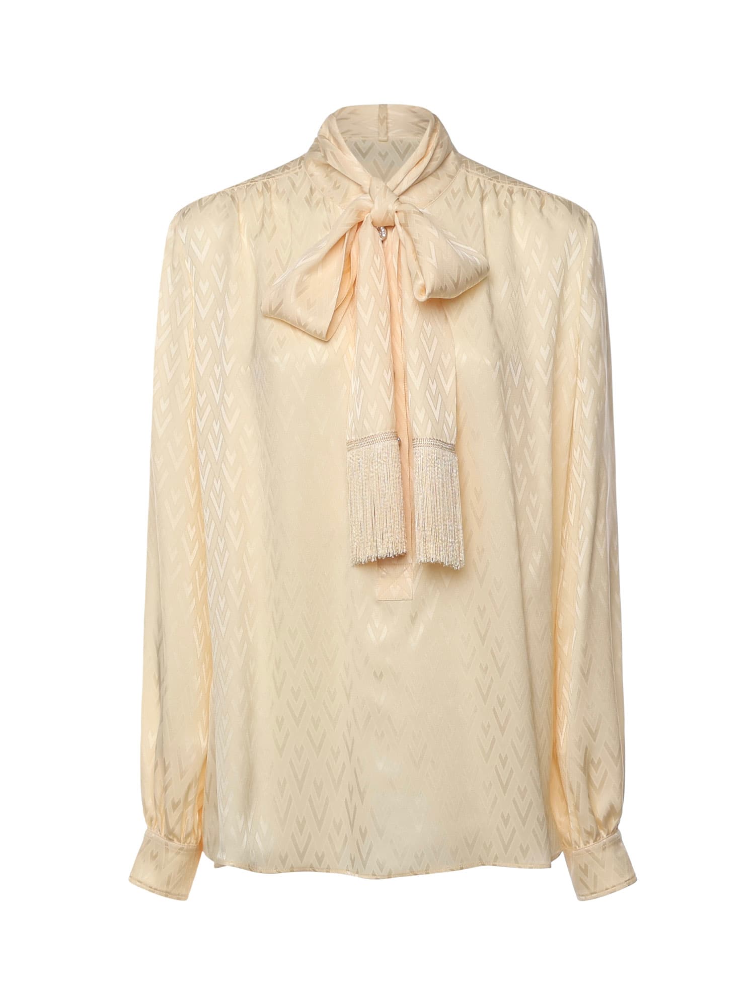 Valentino Silk Blouse In Neutral