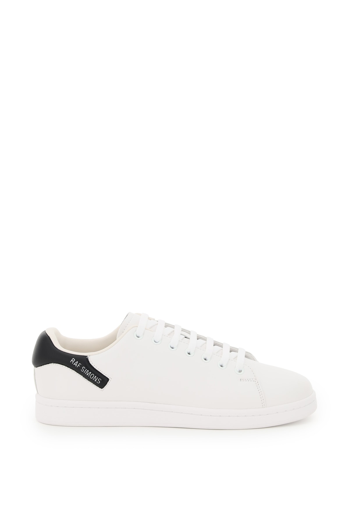 Raf Simons Orion Low-top Sneakers In White Black (white)