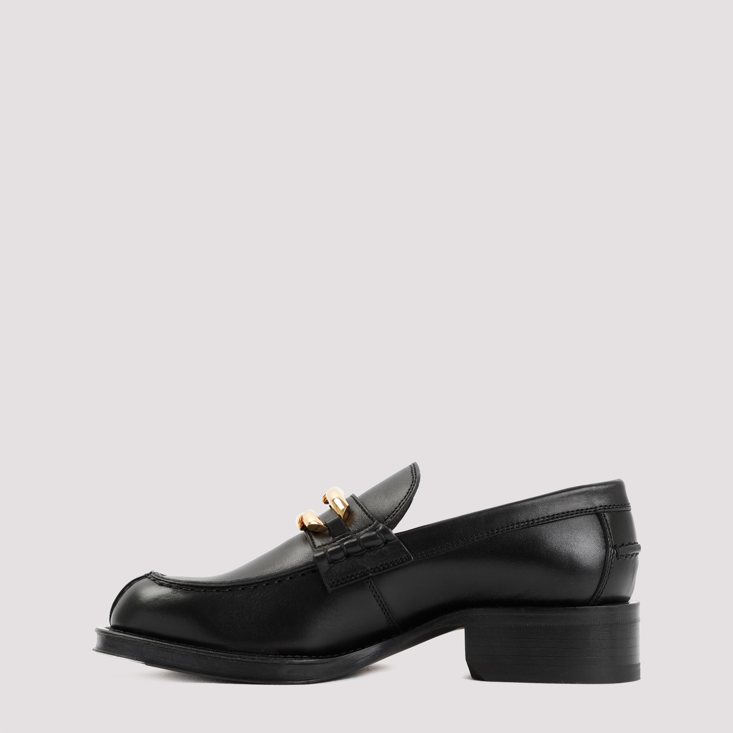 Shop Lanvin Medley Loafers In Black