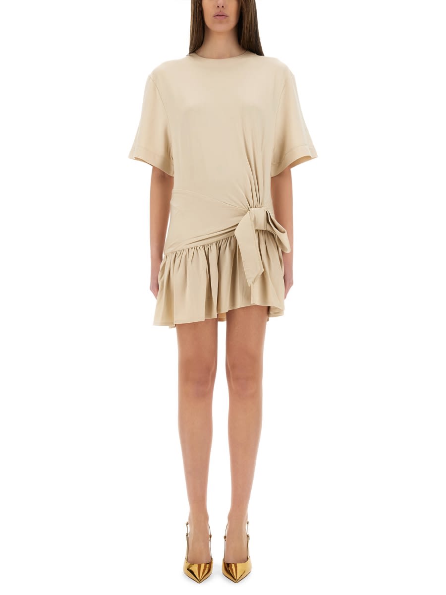 Mini Dress With Bow