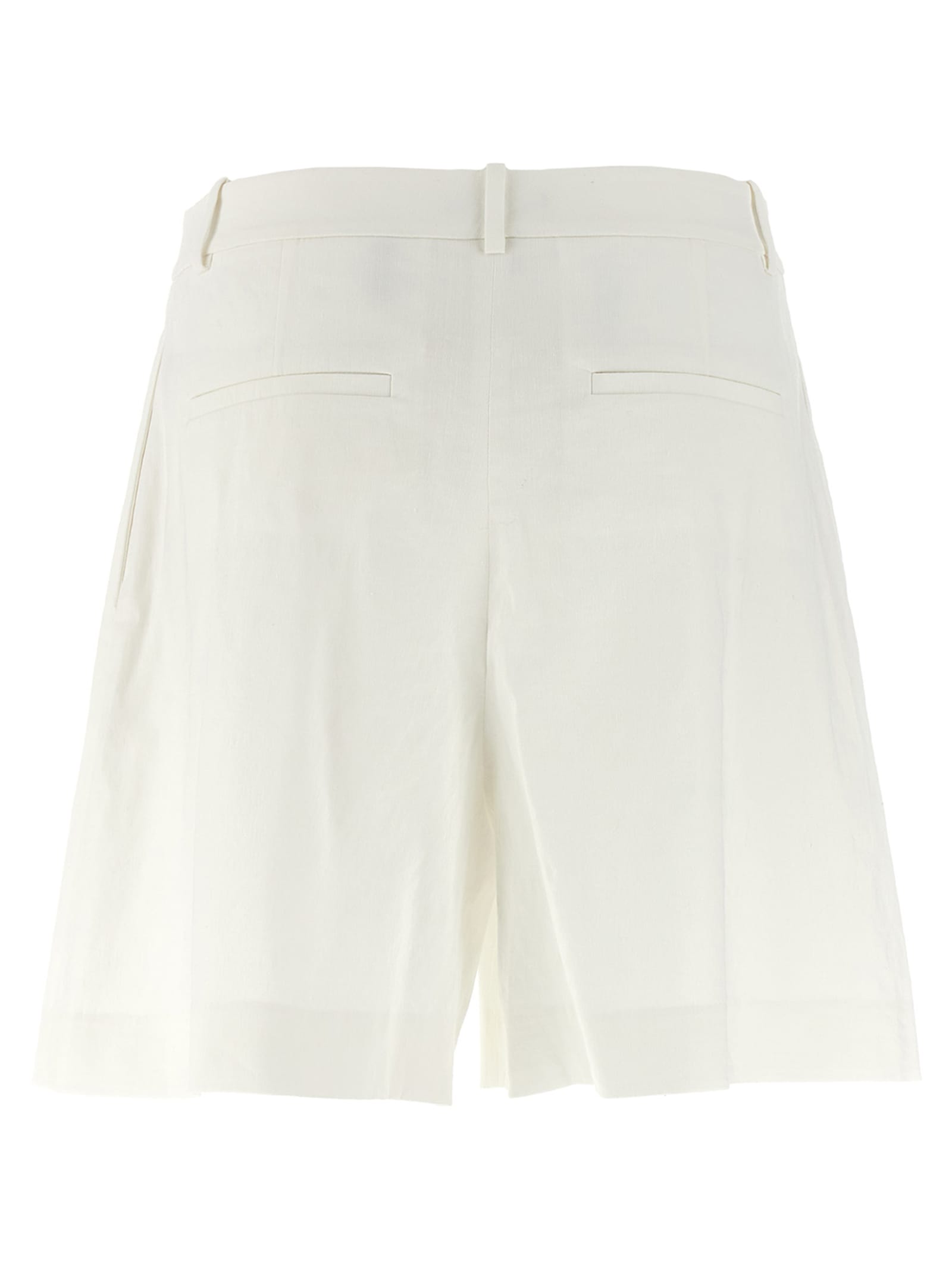 Theory Pleated Design Bermuda Shorts