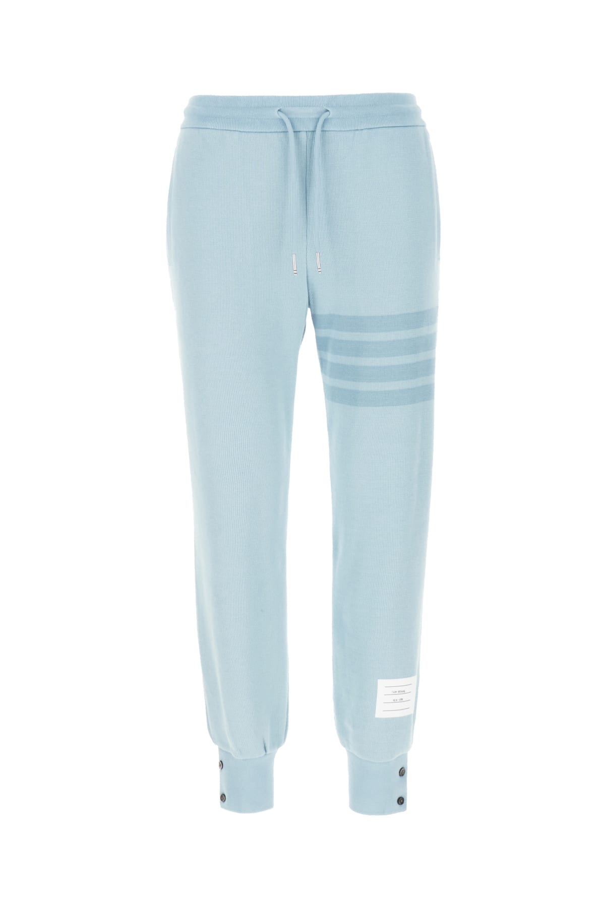 Thom Browne Paste Light Blue Cotton Joggers