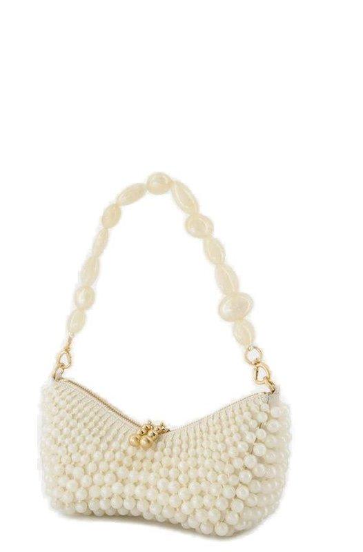 Cult Gaia Mercier Zipped Mini Shoulder Bag