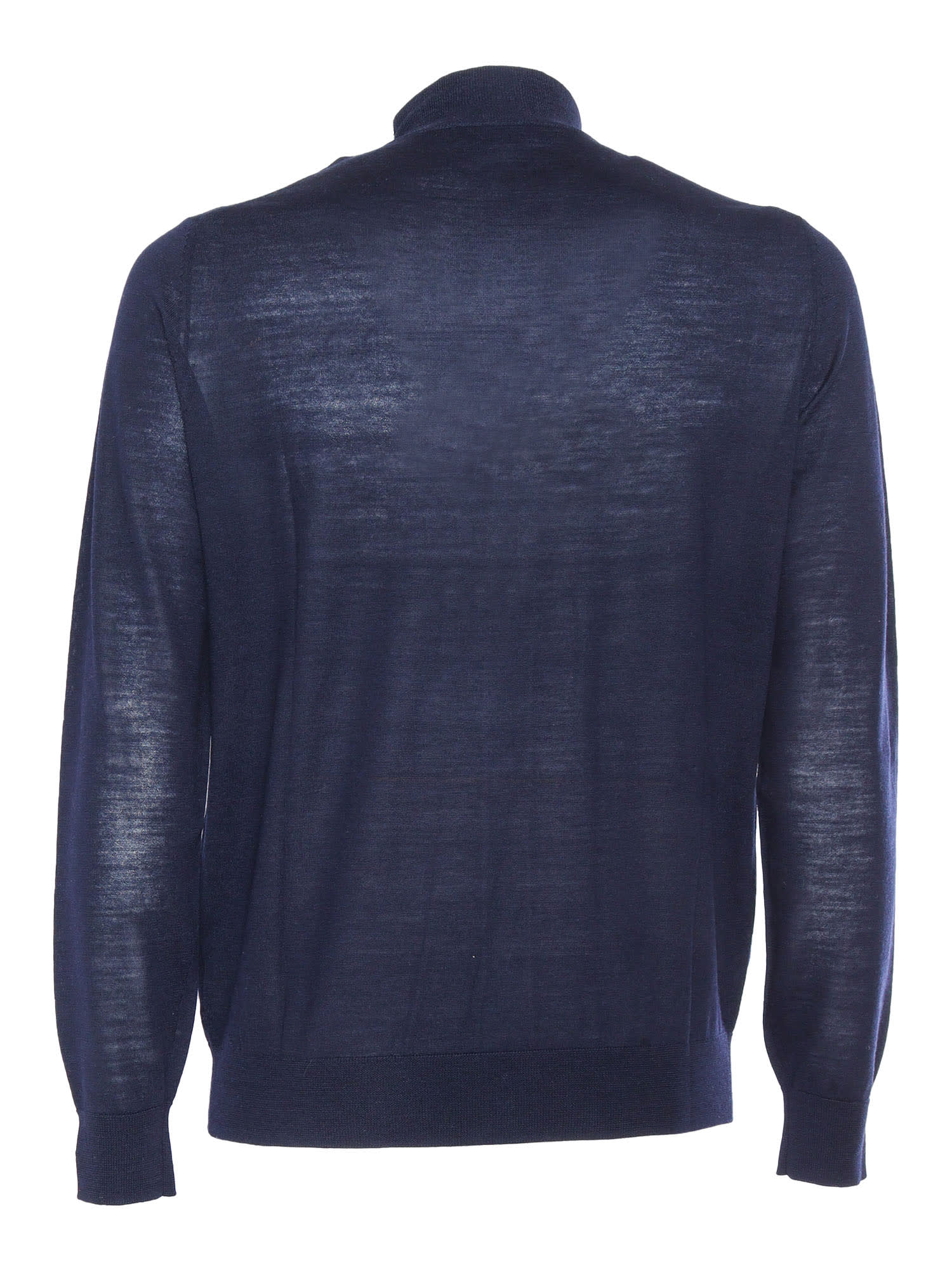 Ballantyne Cardigan In Blue