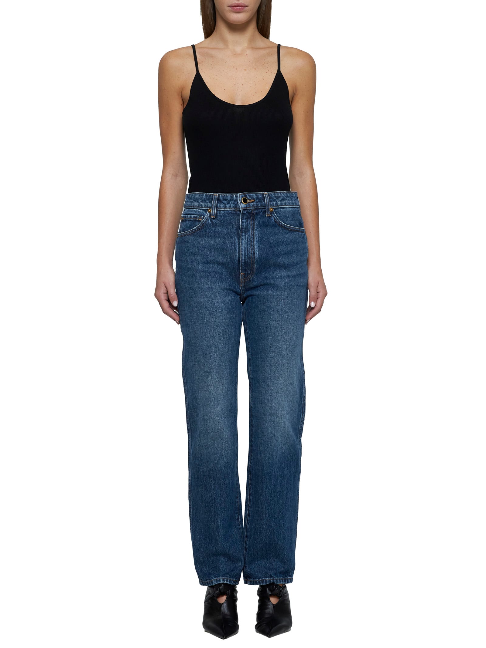 Shop Khaite Jeans In Archer