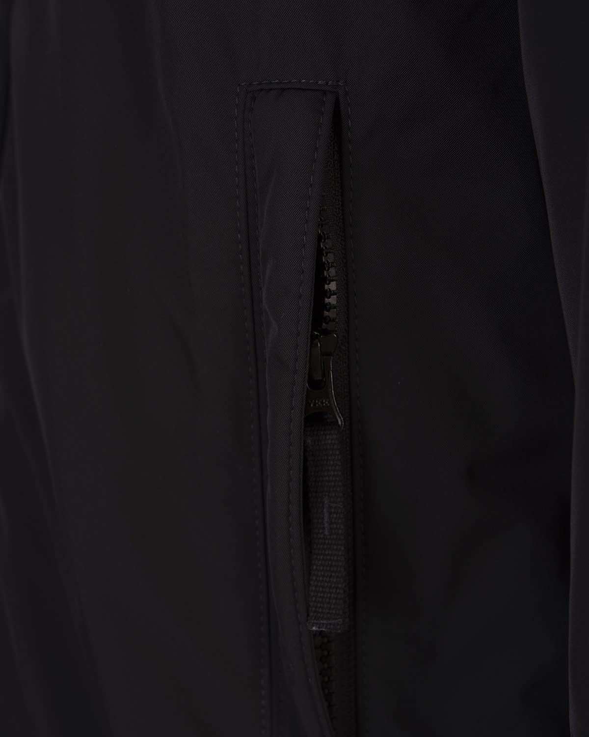 Shop Stone Island Black Micro Twill Hooded Blouson