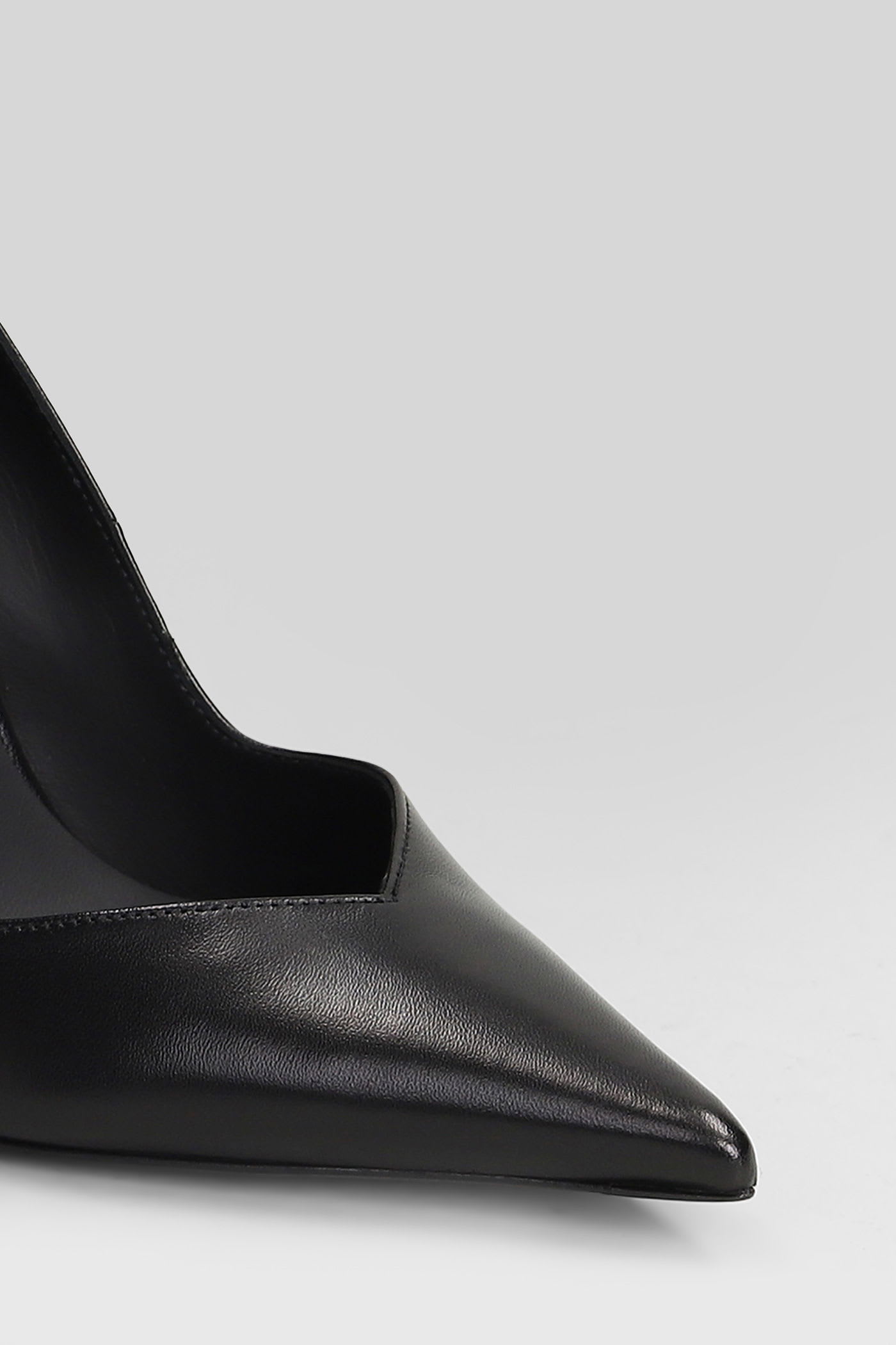 Le Silla 100mm Eva Pointed-toe Stiletto Pumps In Black