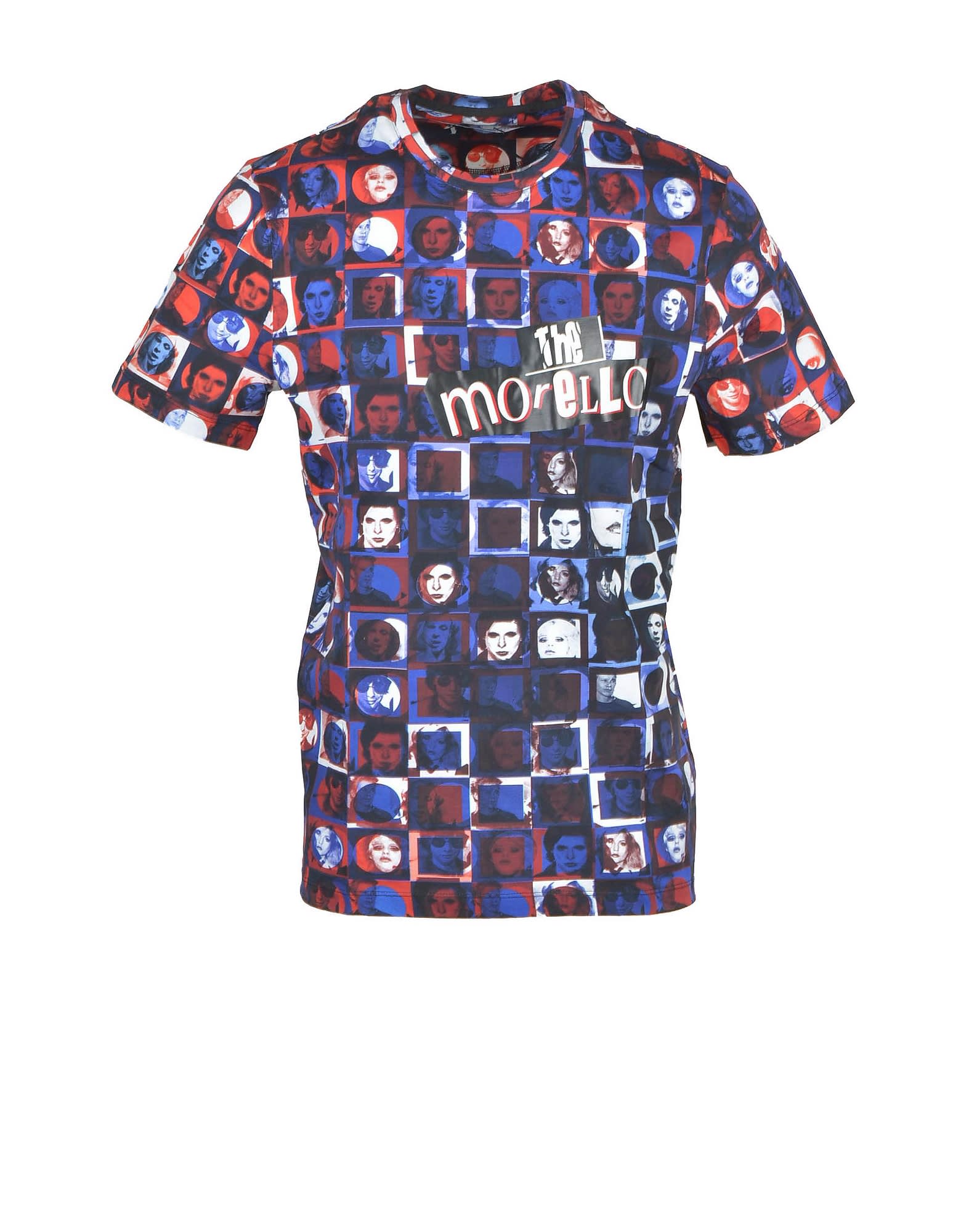 Frankie Morello Mens Violet T-shirt