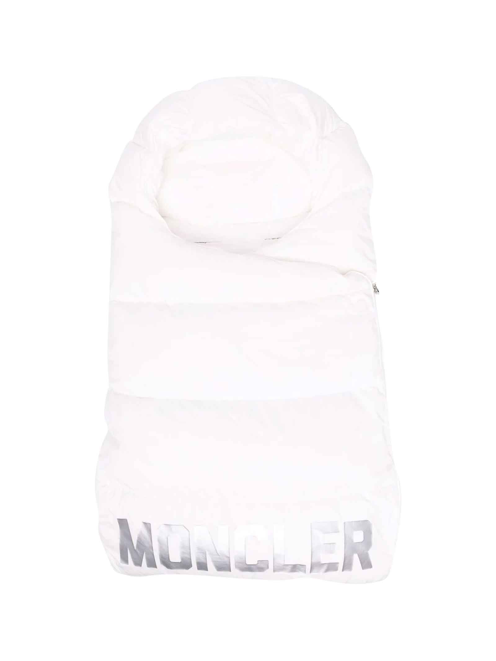 Moncler White Sleeping Bag