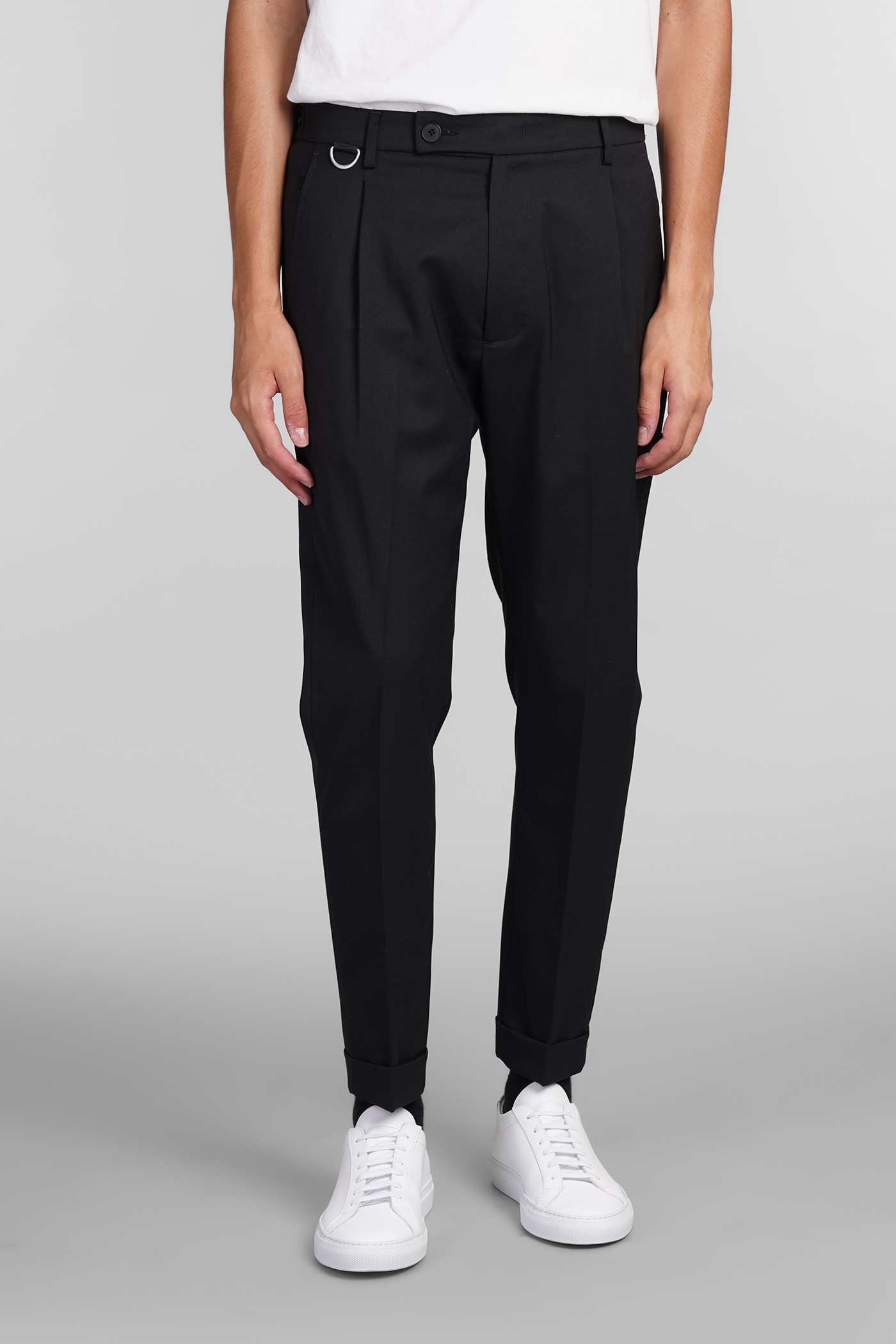 Riviera Pants In Black Wool