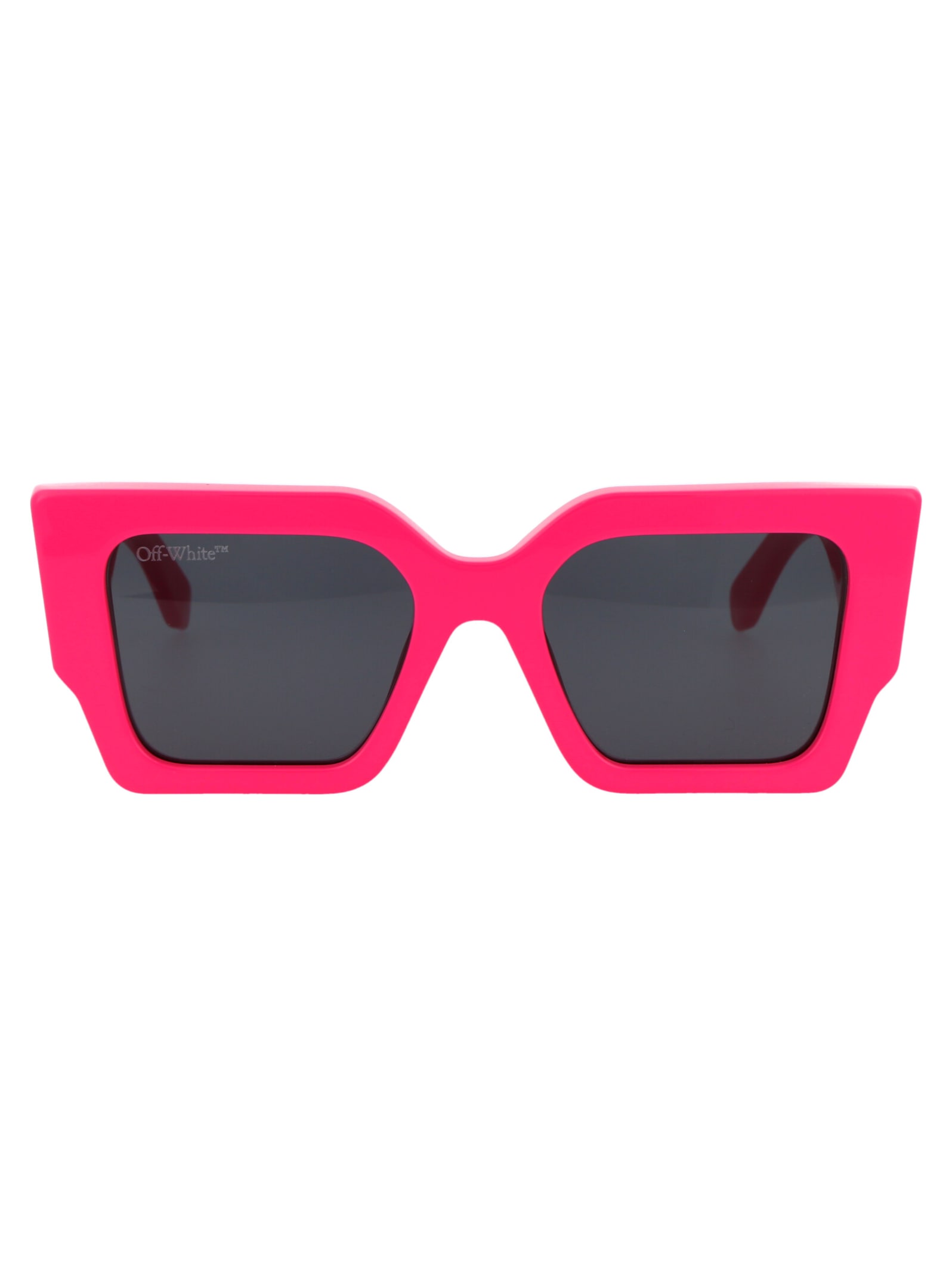 Shop Off-white Catalina Sunglasses In 6807 Fuchsia