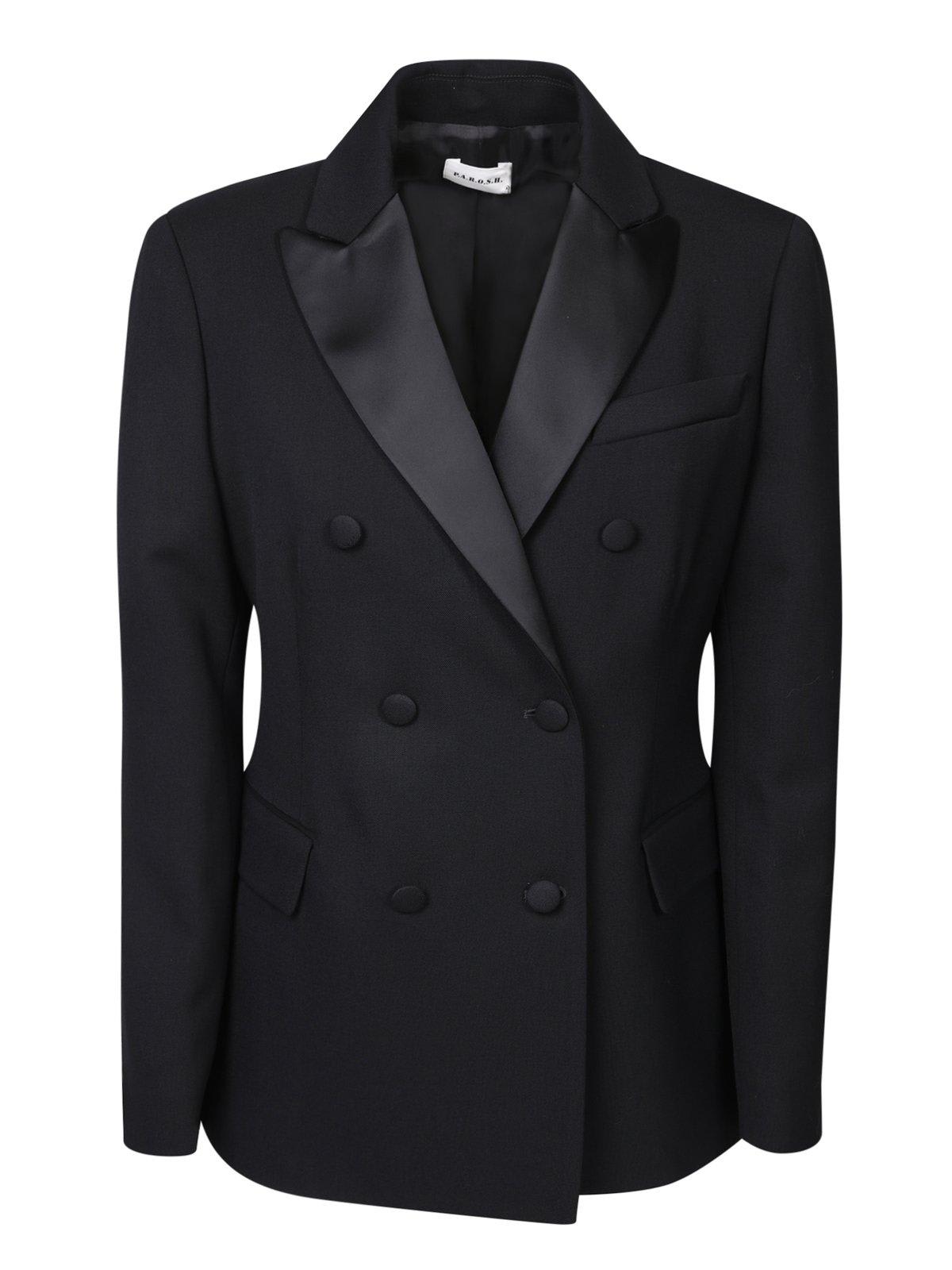 P.A.R.O.S.H DOUBLE-BREASTED JACKET