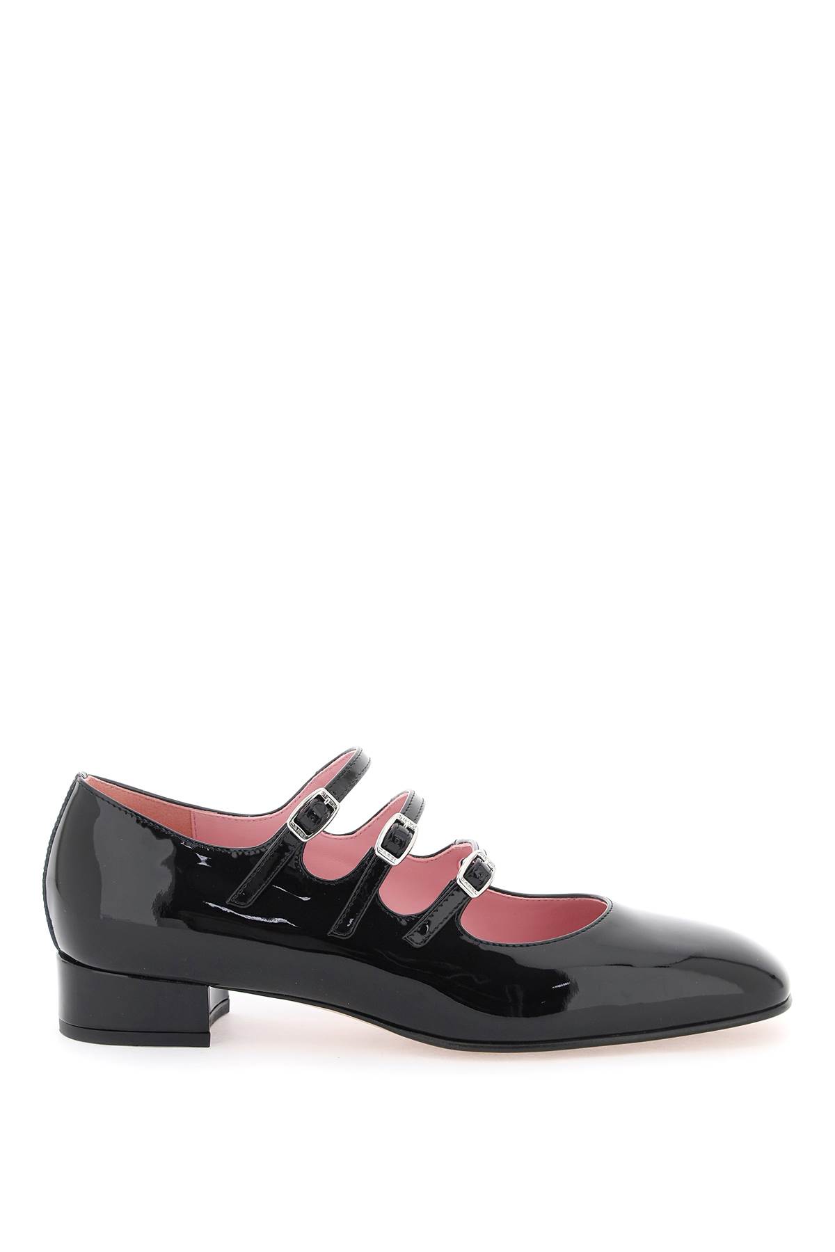 Shop Carel Patent Leather Ariana Mary Jane In Noir (black)